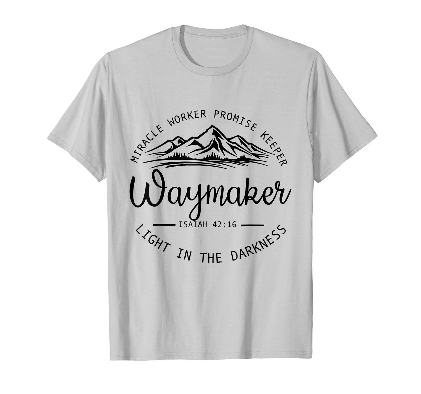 Vintage Waymaker Promise Keeper Miracle Worker Christian T-Shirt