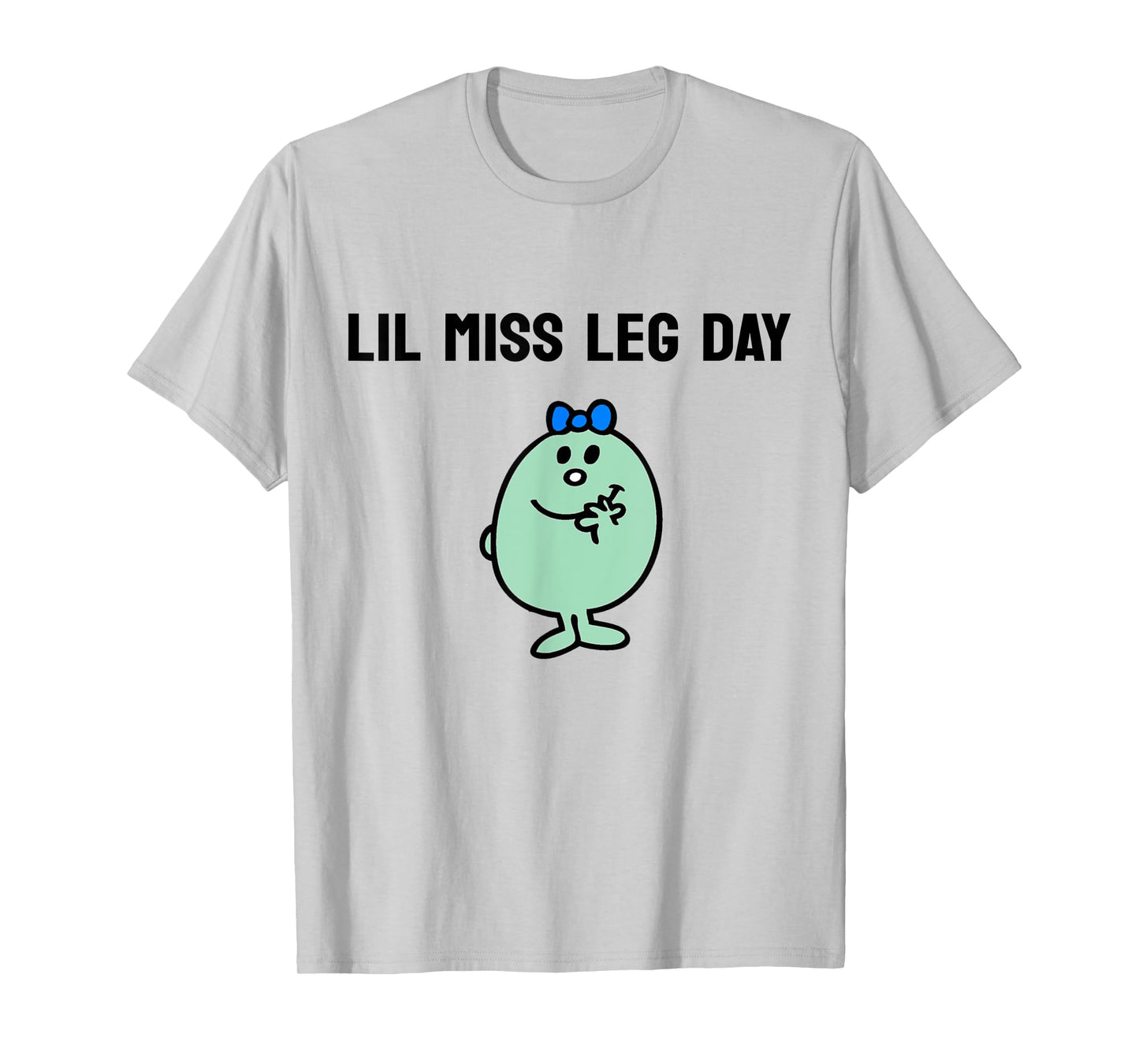Lil Miss Leg Day Gym Pump Cover Women Oversized Gym Workout T-Shirt