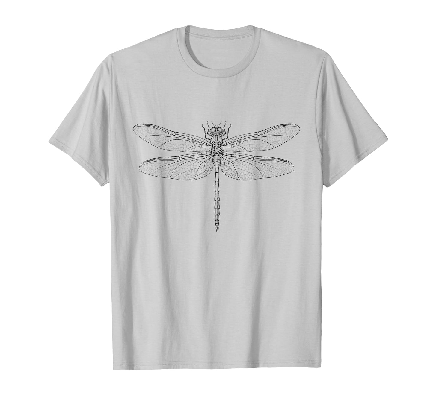 Vintage Dragonfly Drawing Art Design T-Shirt
