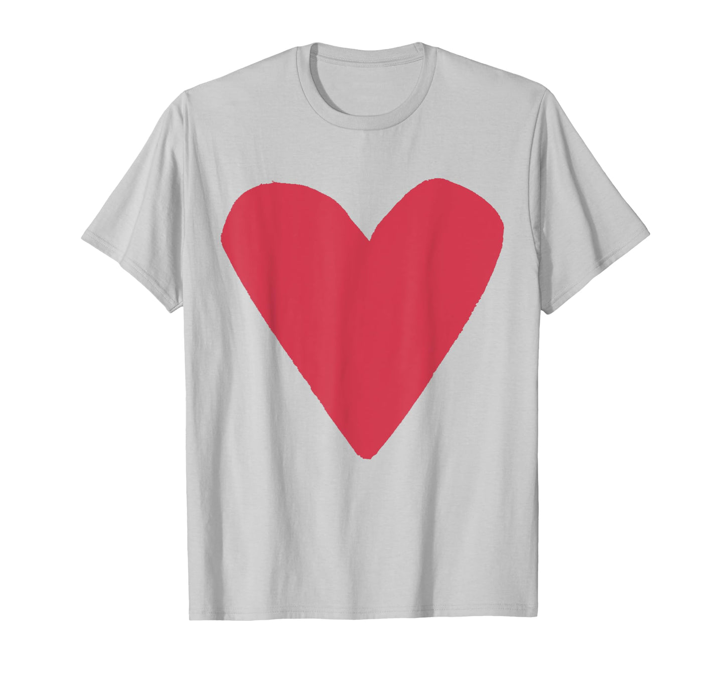 Red Heart Pink T-Shirt