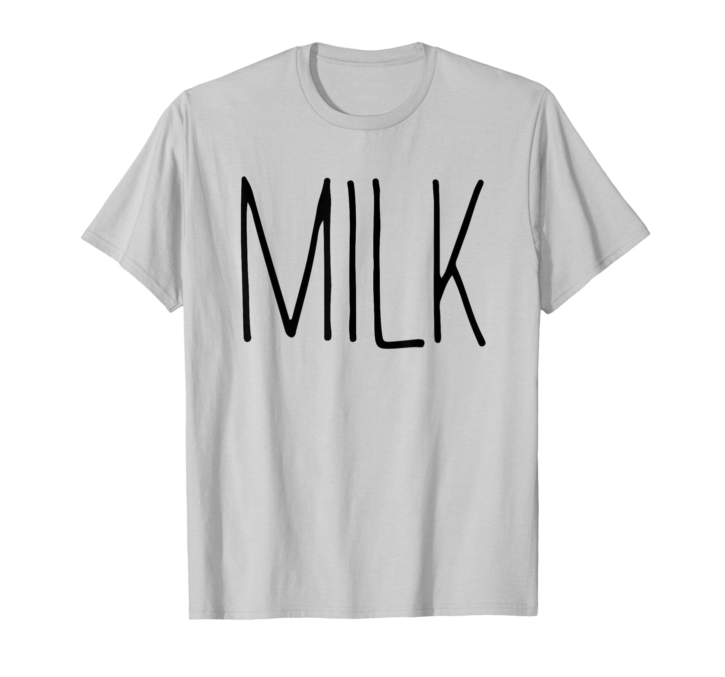 Milk Shirt Adult Kids Men Women Milk Costume T-Shirt