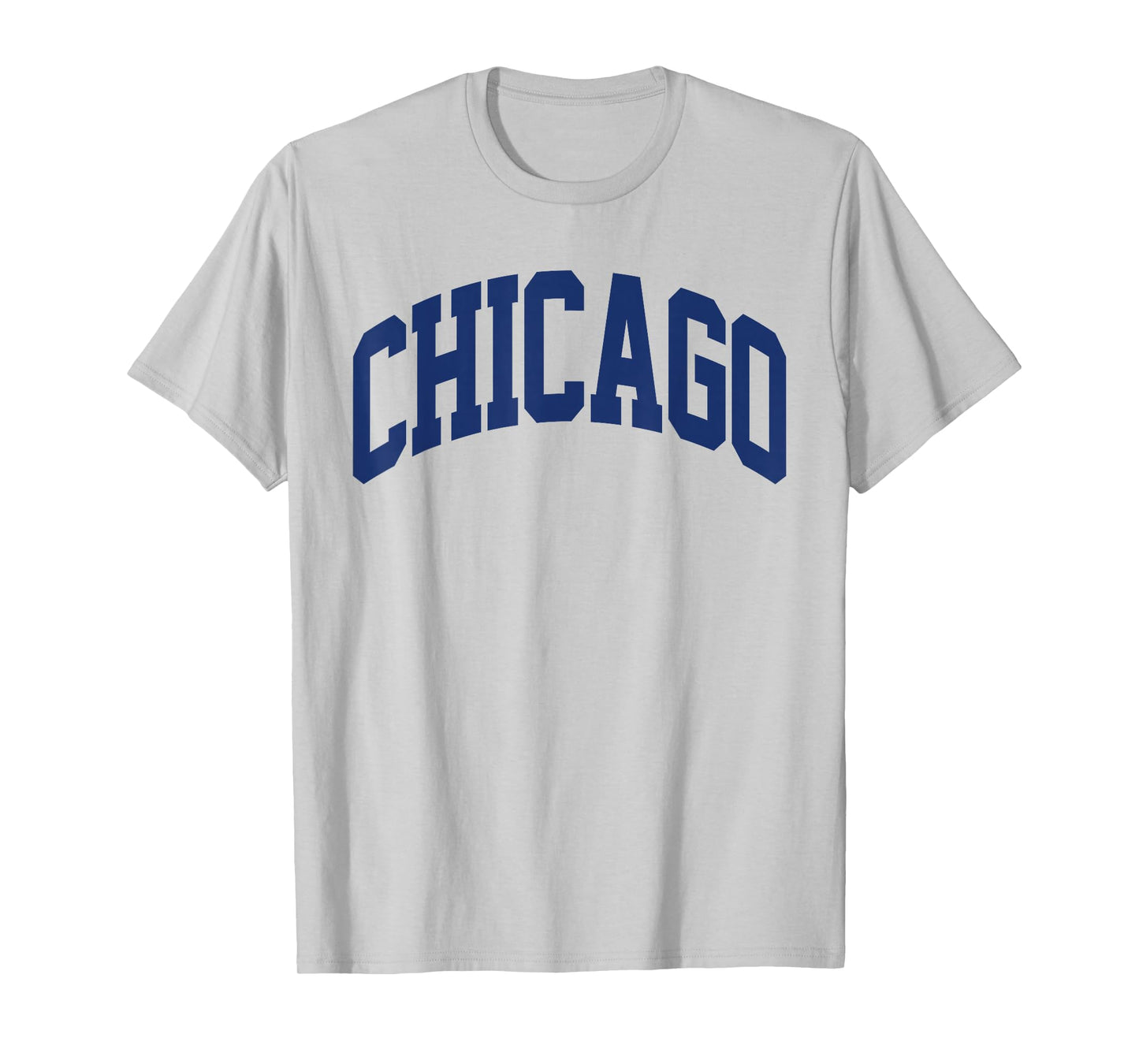 Retro Chicago Throwback Classic Chicago Men Women Blue Tee T-Shirt