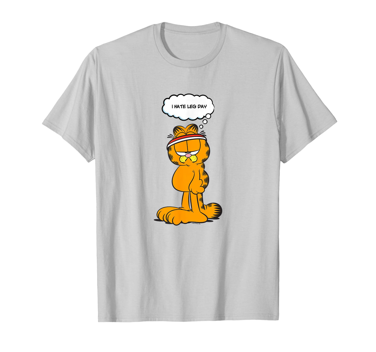 Garfield I Hate Legs Day Work Out Garfield T-Shirt