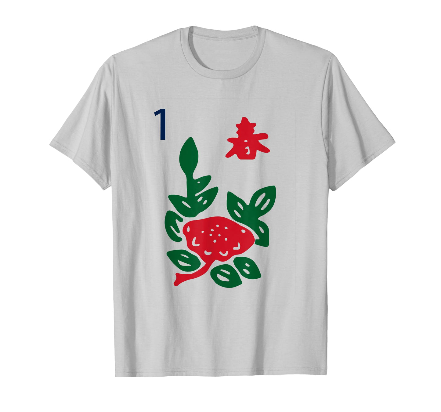 Chinese Mah Jong Seasons Spring Tile Mahjong Costume T-Shirt