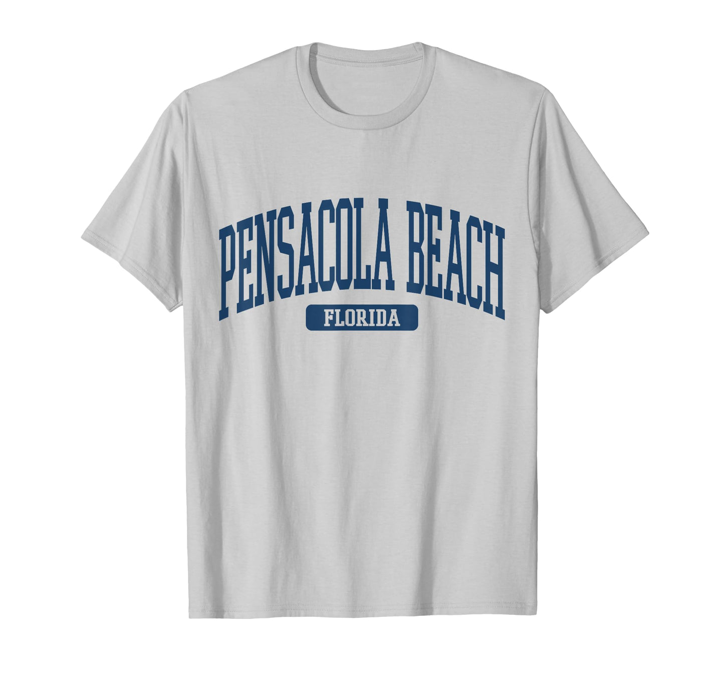 Pensacola Beach Florida Souvenir Beach, Retro, Minimalist T-Shirt