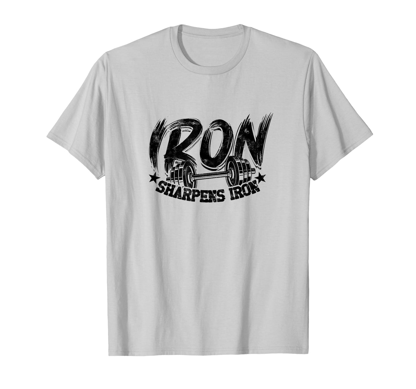 Iron sharpens iron - Muscle T-Shirt
