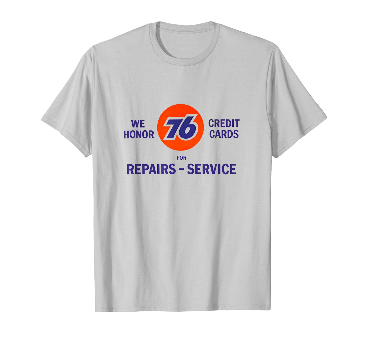 Vintage 76 Gas Pump Sign Retro Gasoline Garage T-Shirt