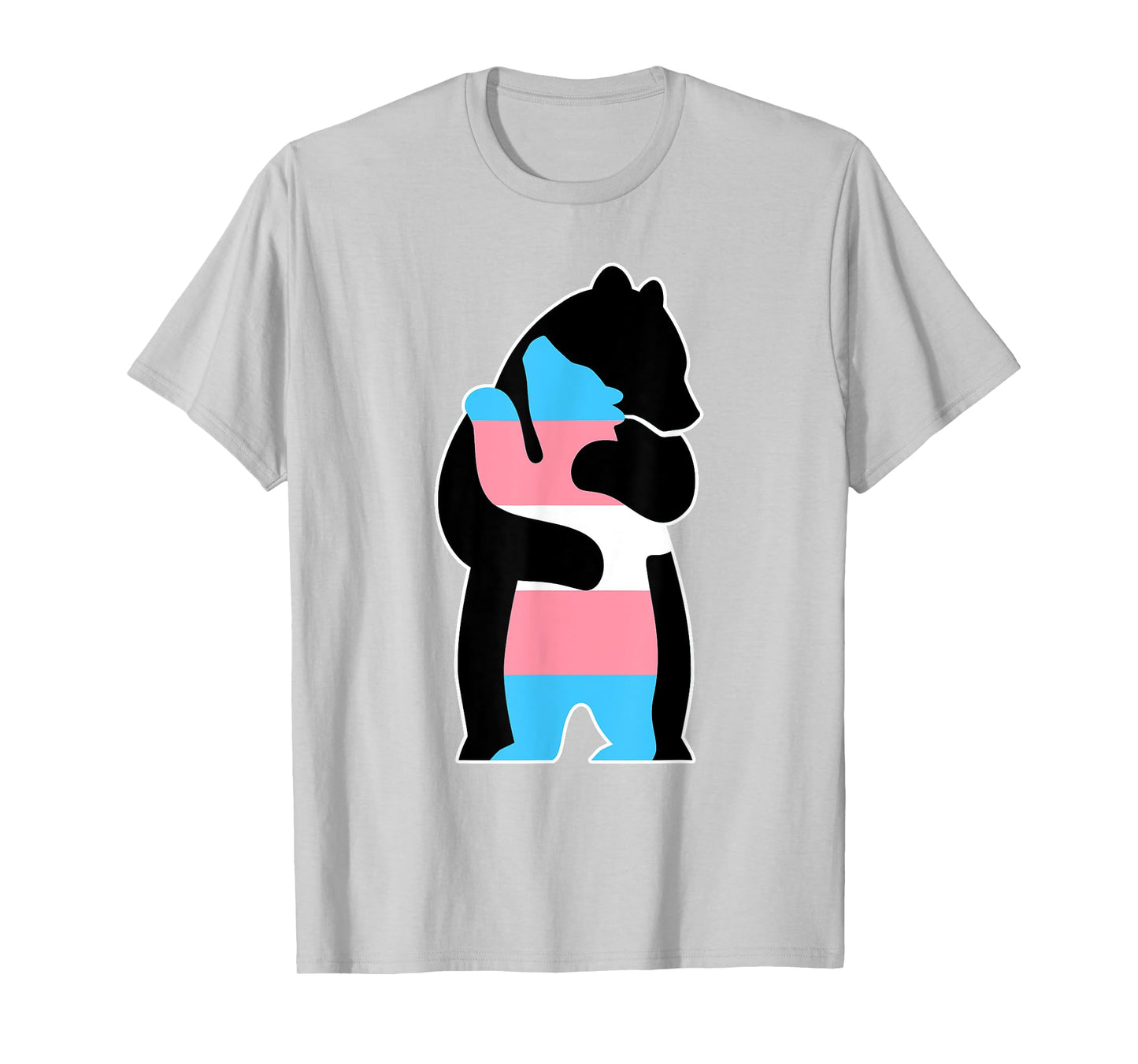 Trans Bear Hug Ally Pride T-Shirt