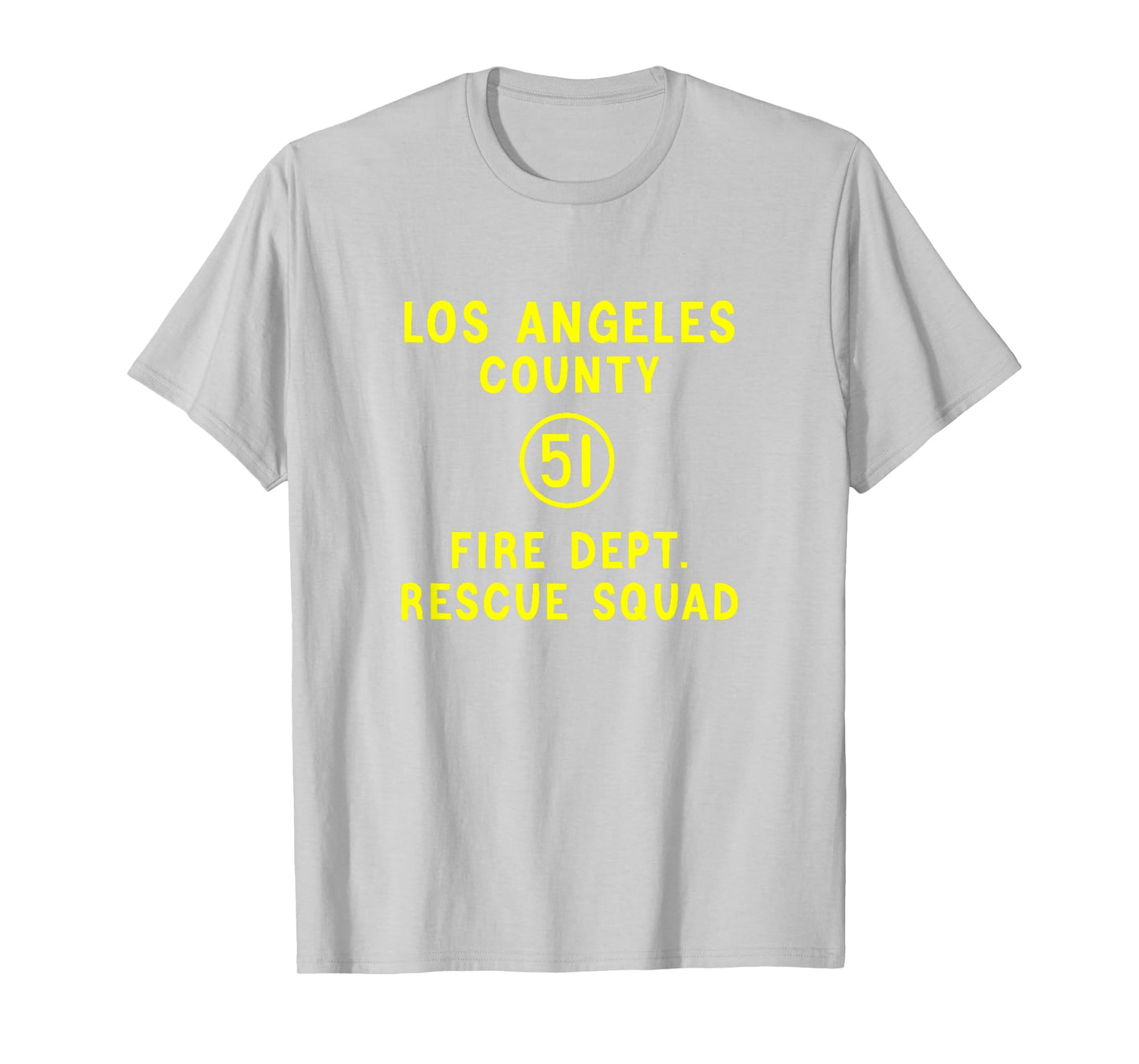 Truck Side 51 Emergency Squad Logo Essential Emergency 51 T-Shirt
