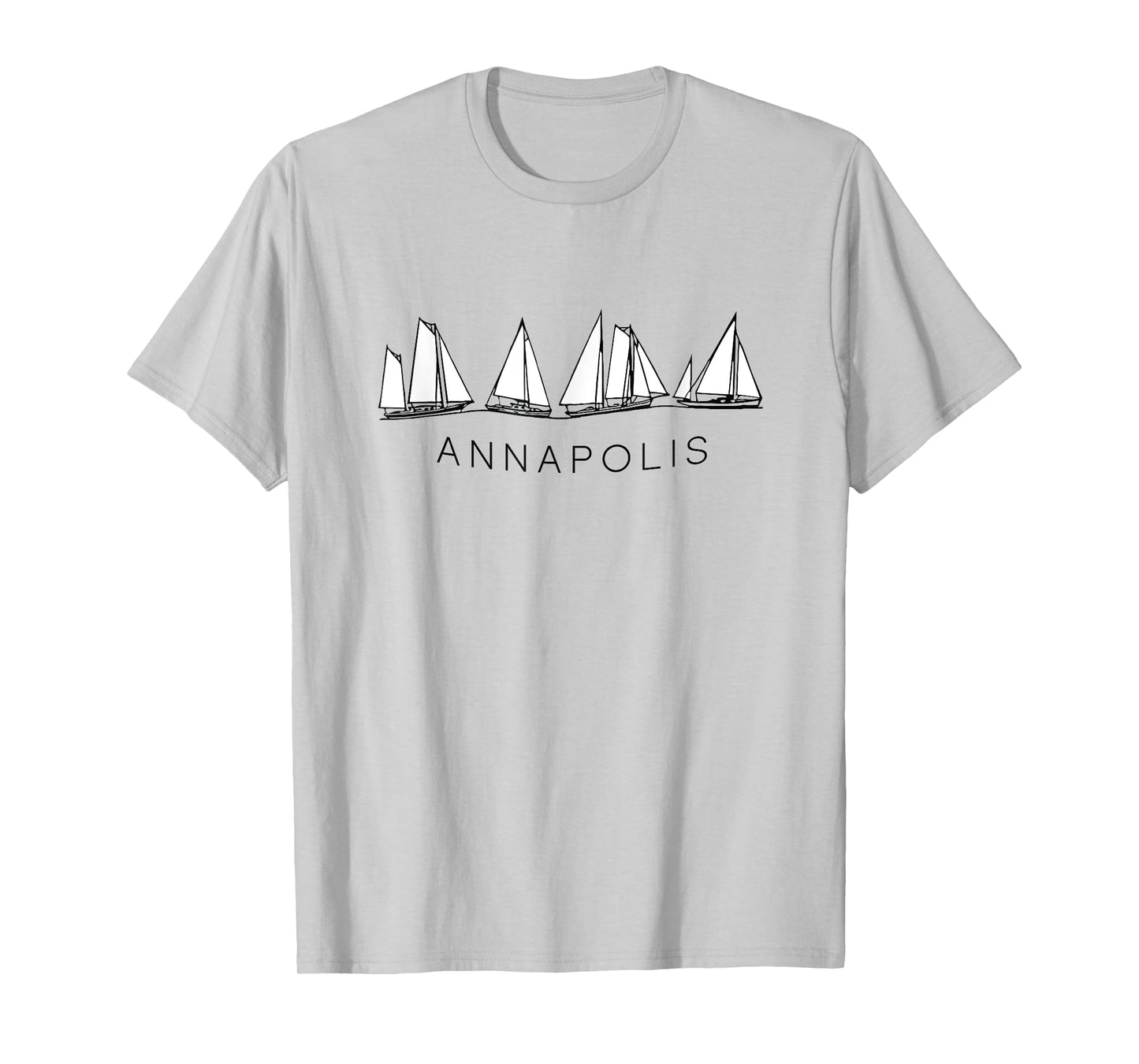 Annapolis Maryland Vintage Sailing Graphic T-Shirt