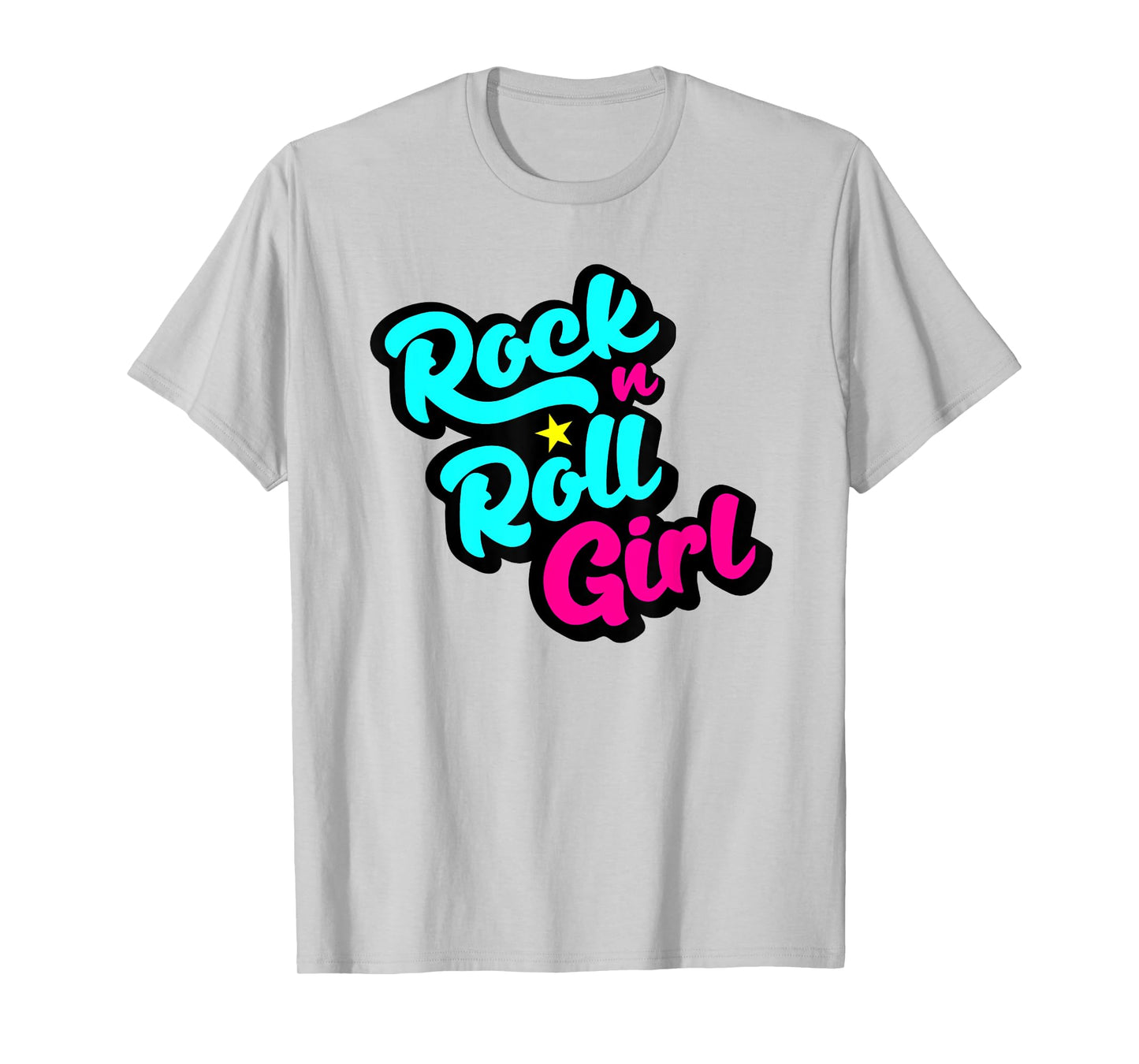 Rock N Roll Girl Ocean Fish Halloween Costumes Group Family T-Shirt