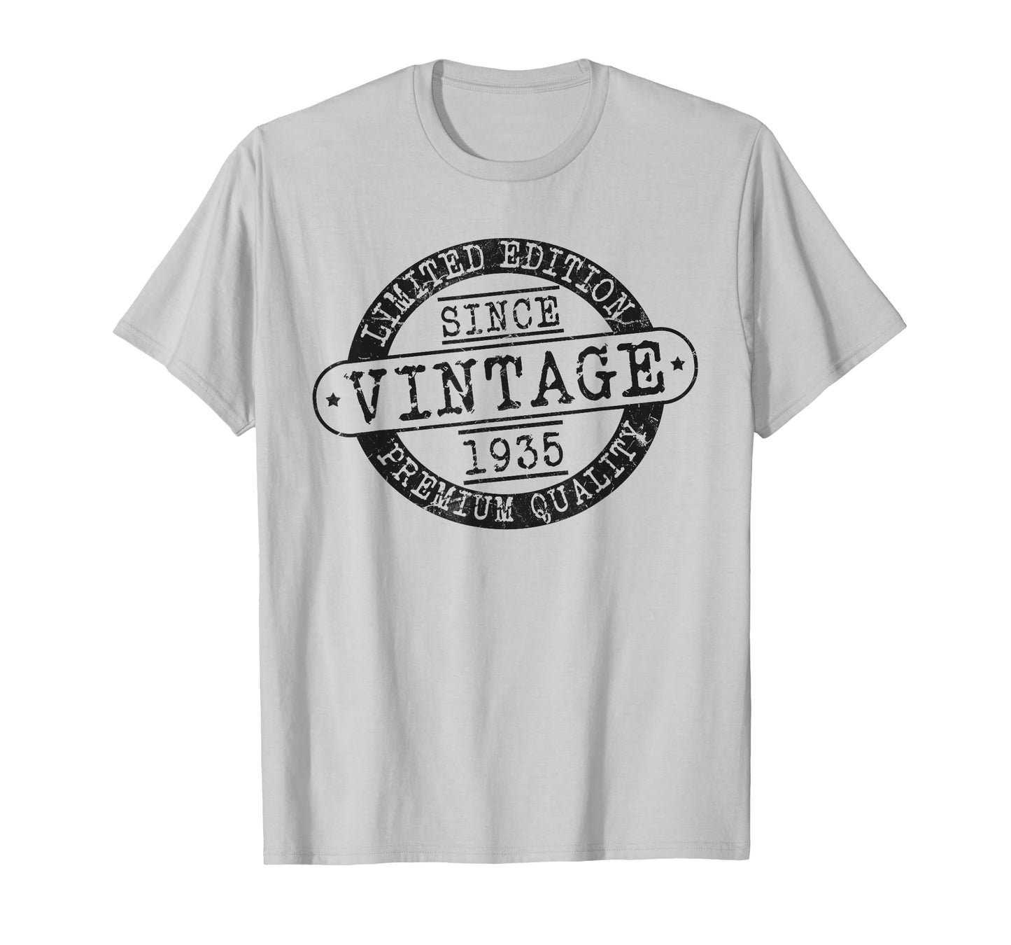 Vintage Since 1935, Rustic Style Born In 1935 Birthday Gifts T-Shirt