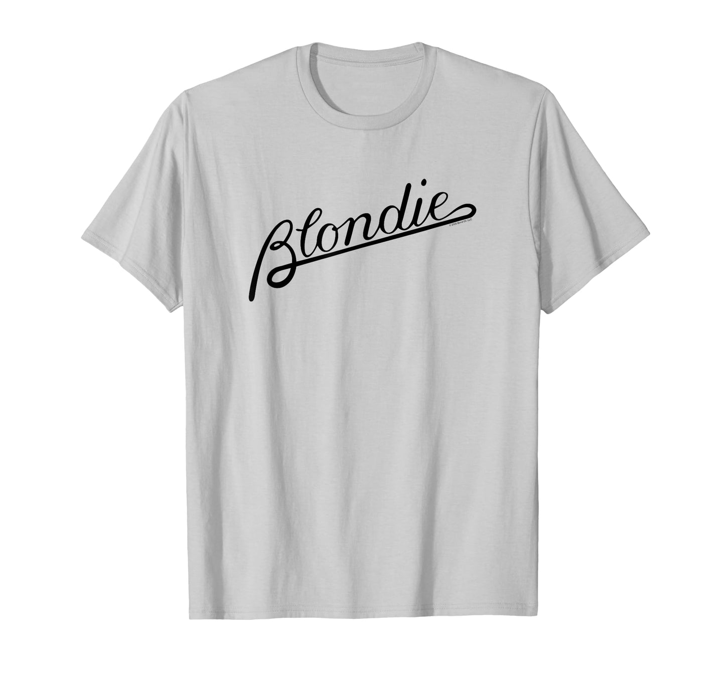 Blondie Script Logo Vintage Band T-Shirt