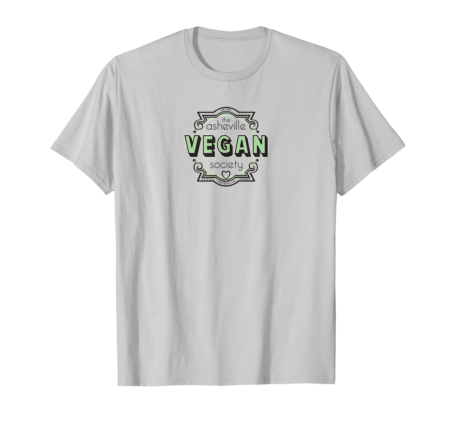 Asheville Vegan Society Logo AVL AVS T-Shirt