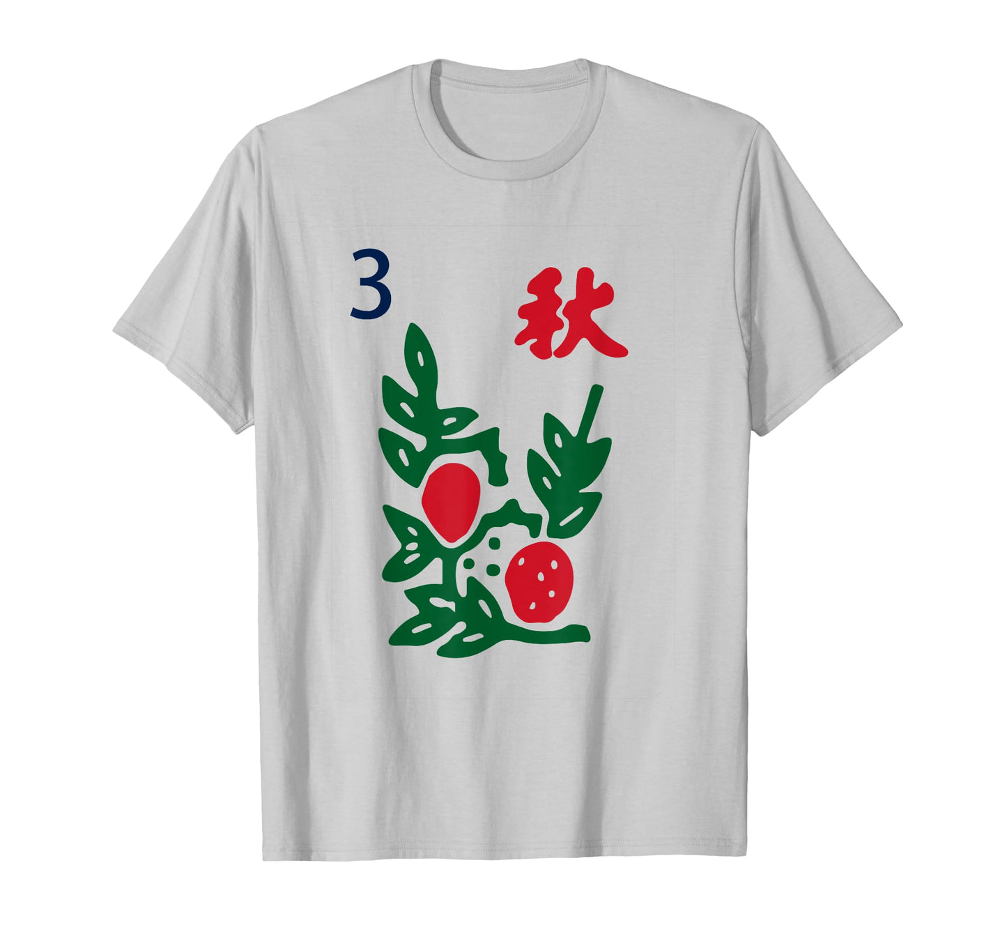 Chinese Mah Jong Seasons Autumn Tile Mahjong Costume T-Shirt