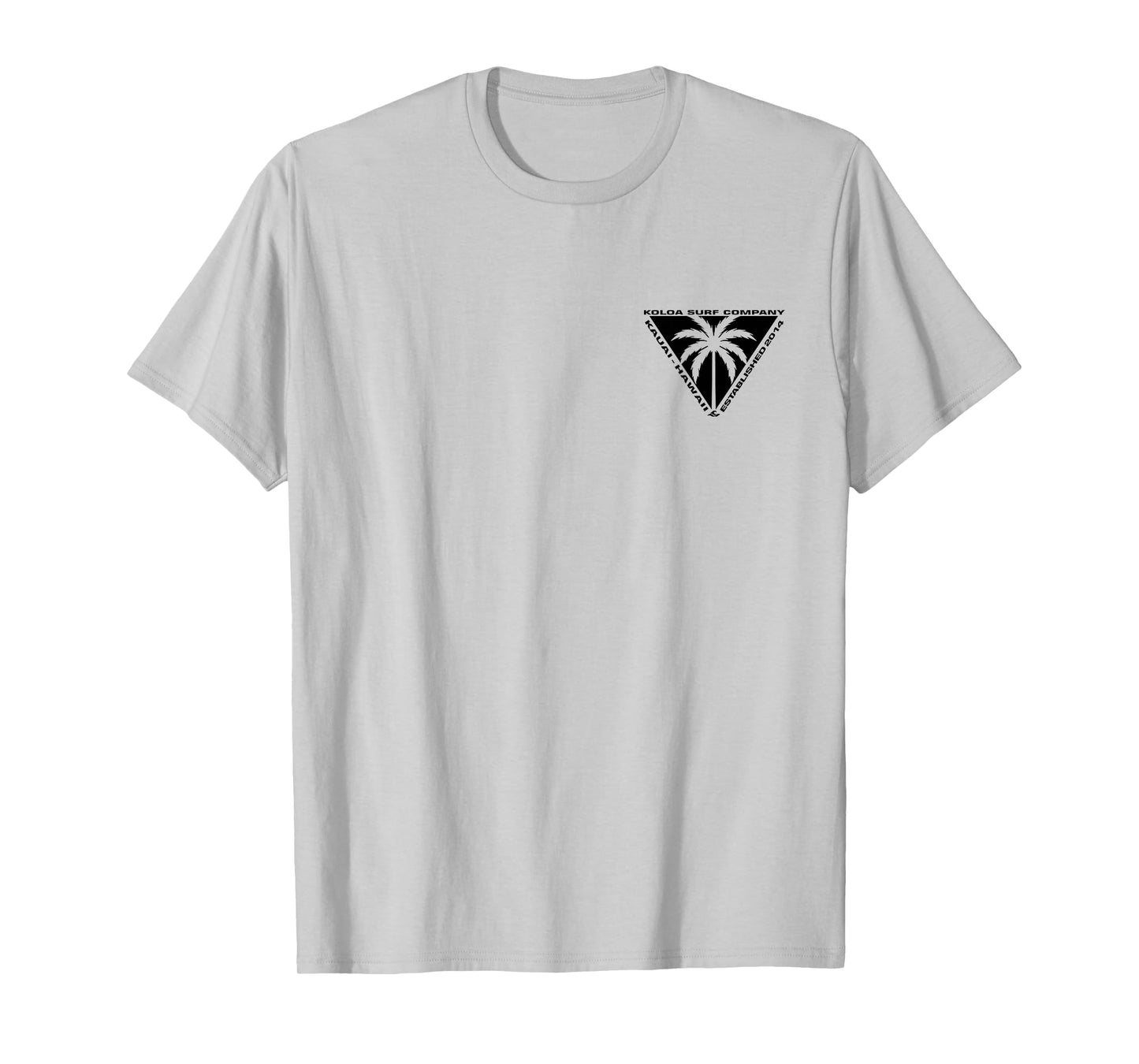 Koloa Surf Triangulated Palm Logo Lightweight, Graphic T-Shirt