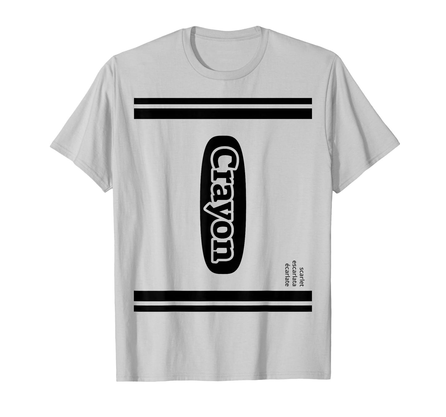 Crayon Scarlet Red Group Costume T-Shirt