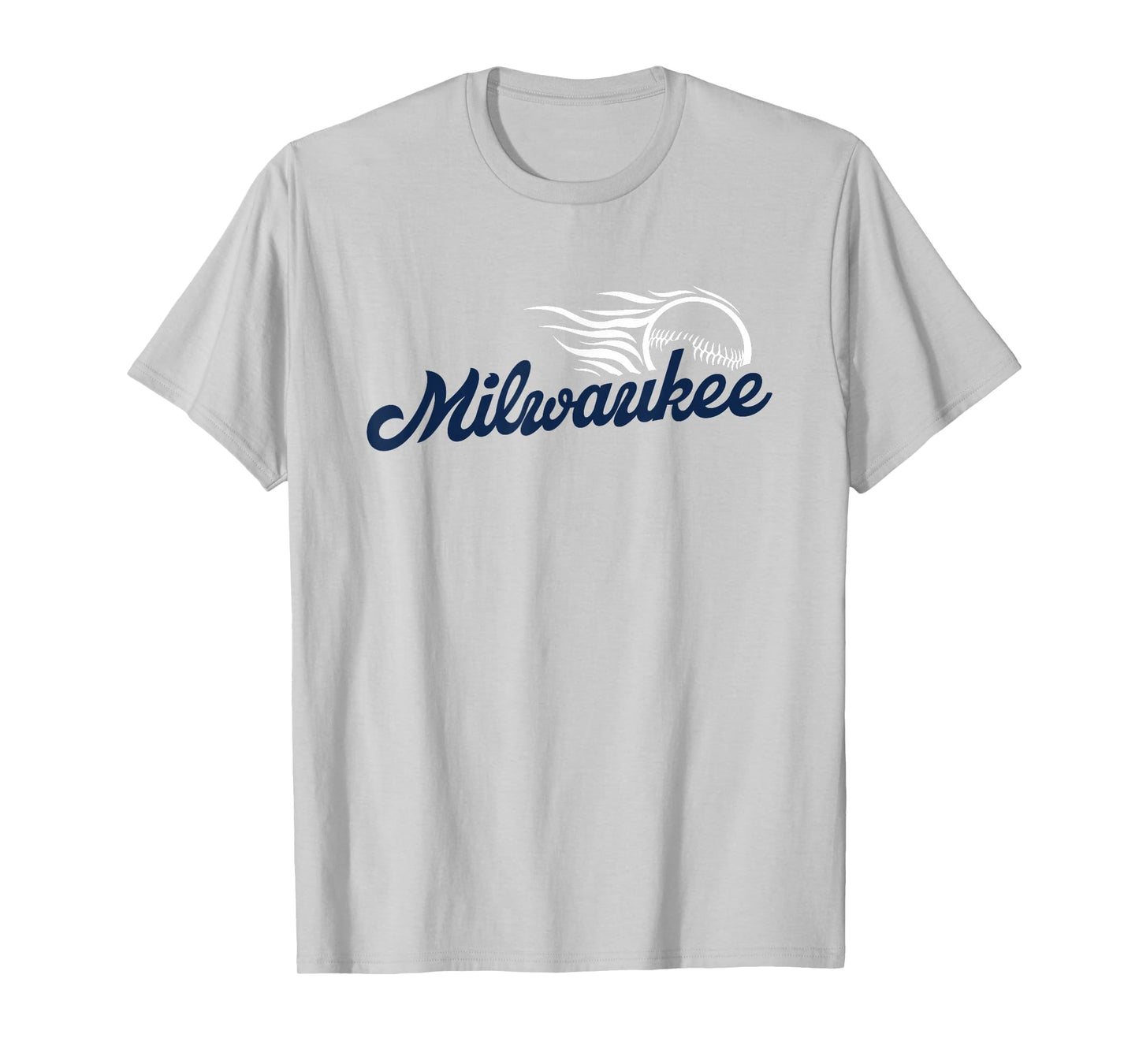 Milwaukee Baseball Vintage Minimalist Retro Baseball Lover T-Shirt