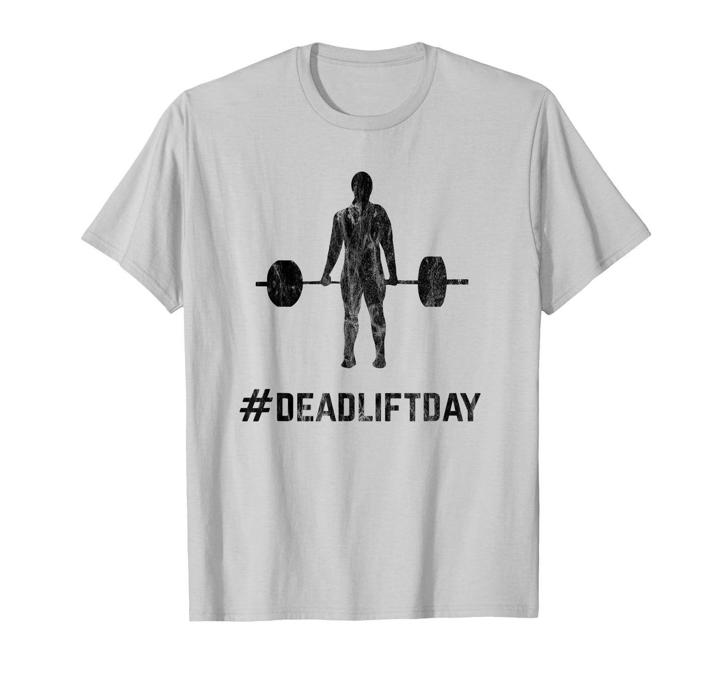Deadlift-Day Retro Vintage Barbell Gym Lifting T-Shirt