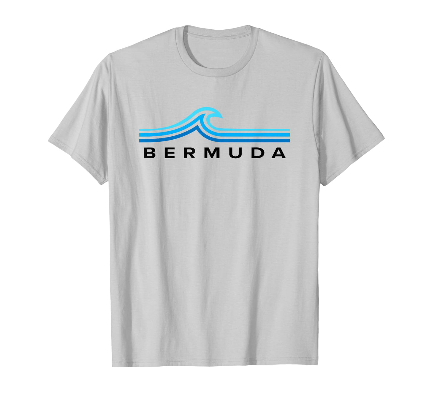 Bermuda Waves Vintage Mens Womens Girls Boys Souvenir T-Shirt
