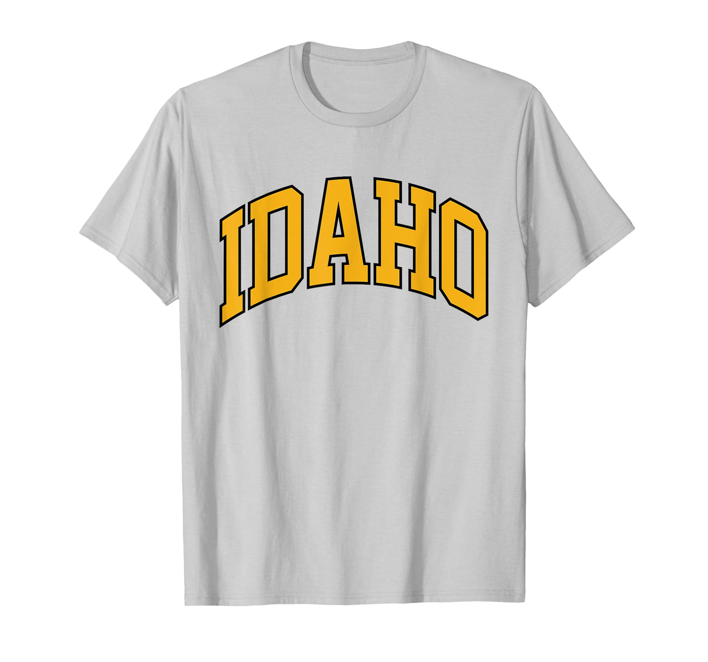 Retro Idaho Tee Vintage Idaho Gold Black Fun Idaho Throwback T-Shirt