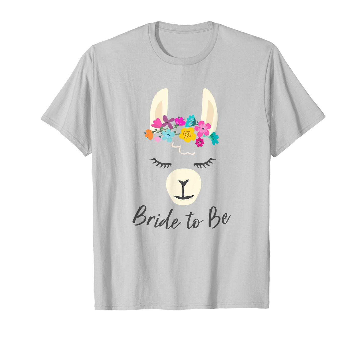Llama Bride to Be Wedding Bridal Shower Alpaca T-Shirt