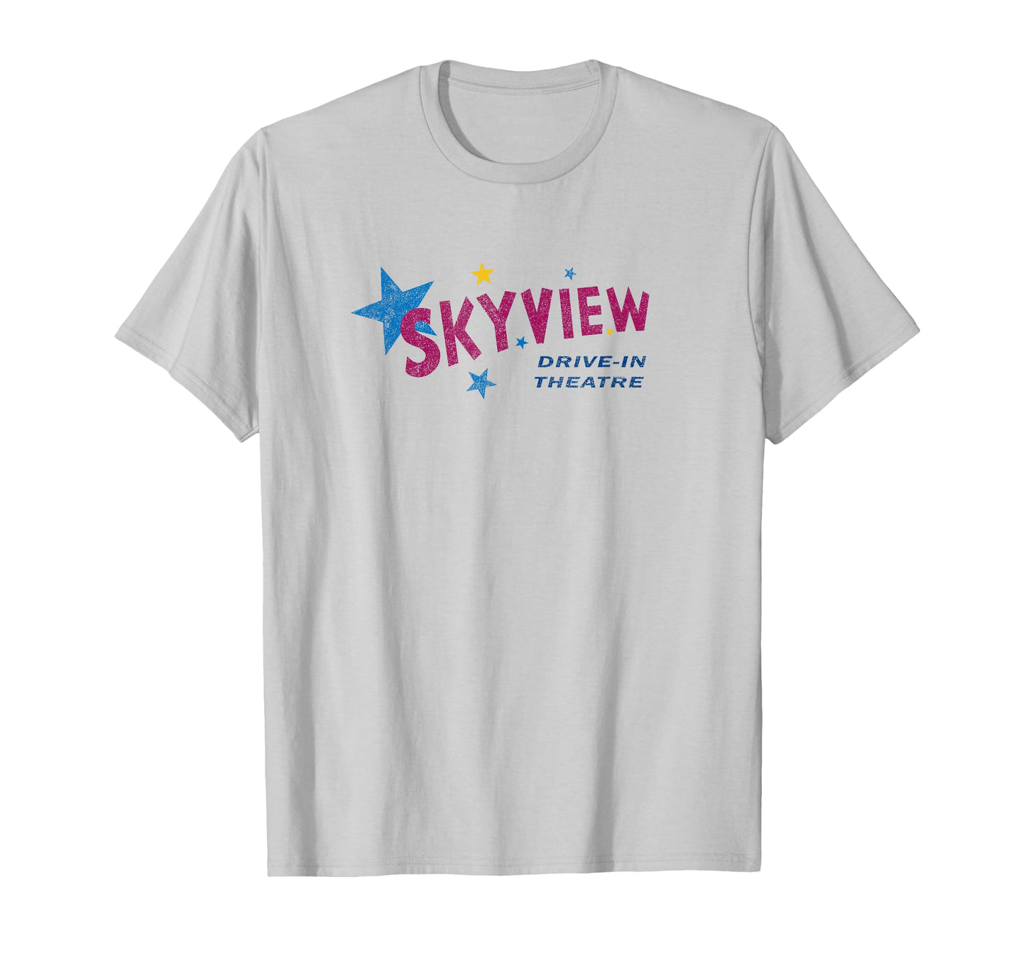 Skyview Retro Drive In Theater Vintage Movie Men's Graphic T-Shirt