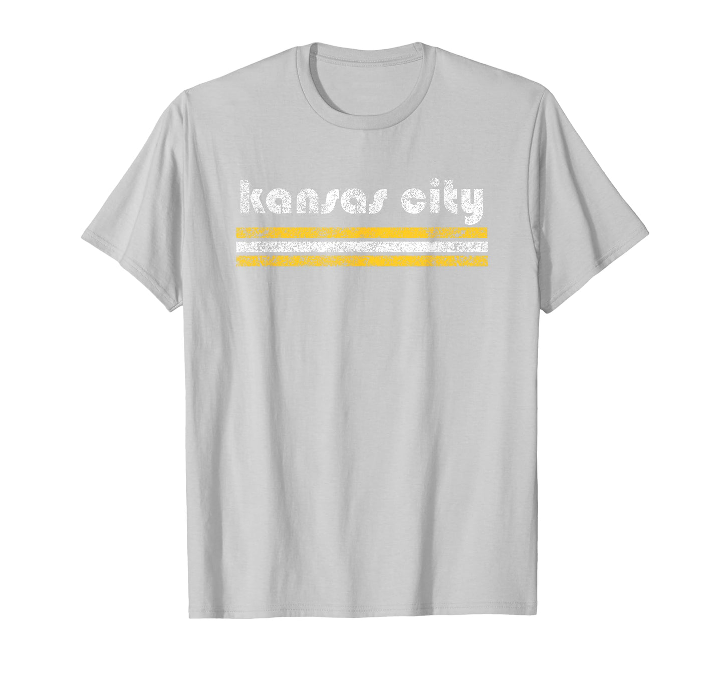 Kansas City Missouri Retro Vintage Weathered Throwback T-Shirt