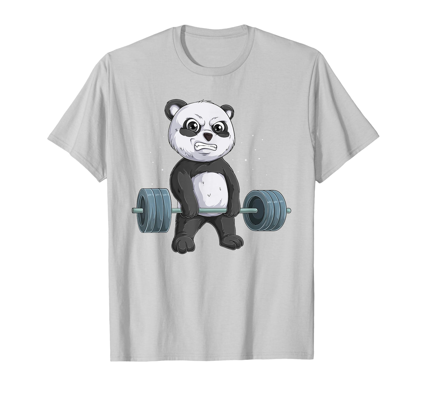 Panda Bear Weightlifting Funny Deadlift Men Fitness Gym T-Shirt