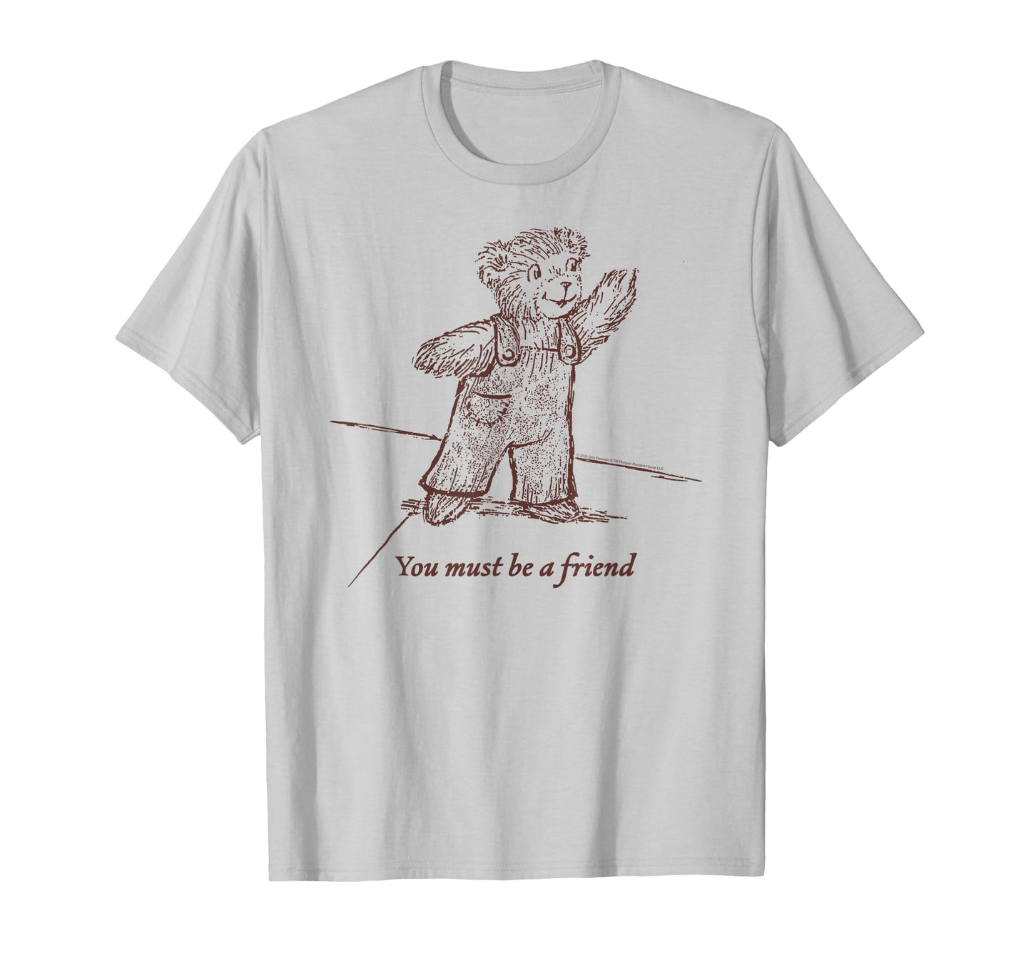 Corduroy You Must Be a Friend Teddy Bear Children's Book T-Shirt