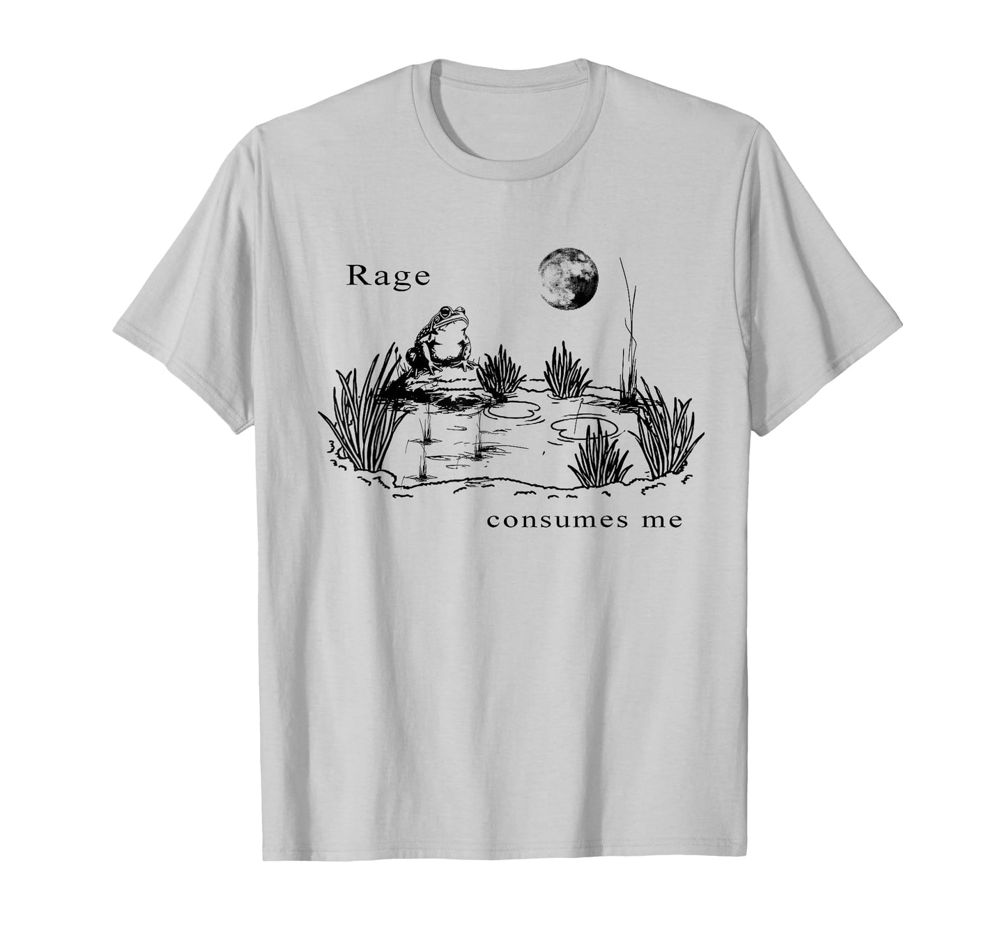 rage consumes me frog funny Vintage Frog nature T-Shirt