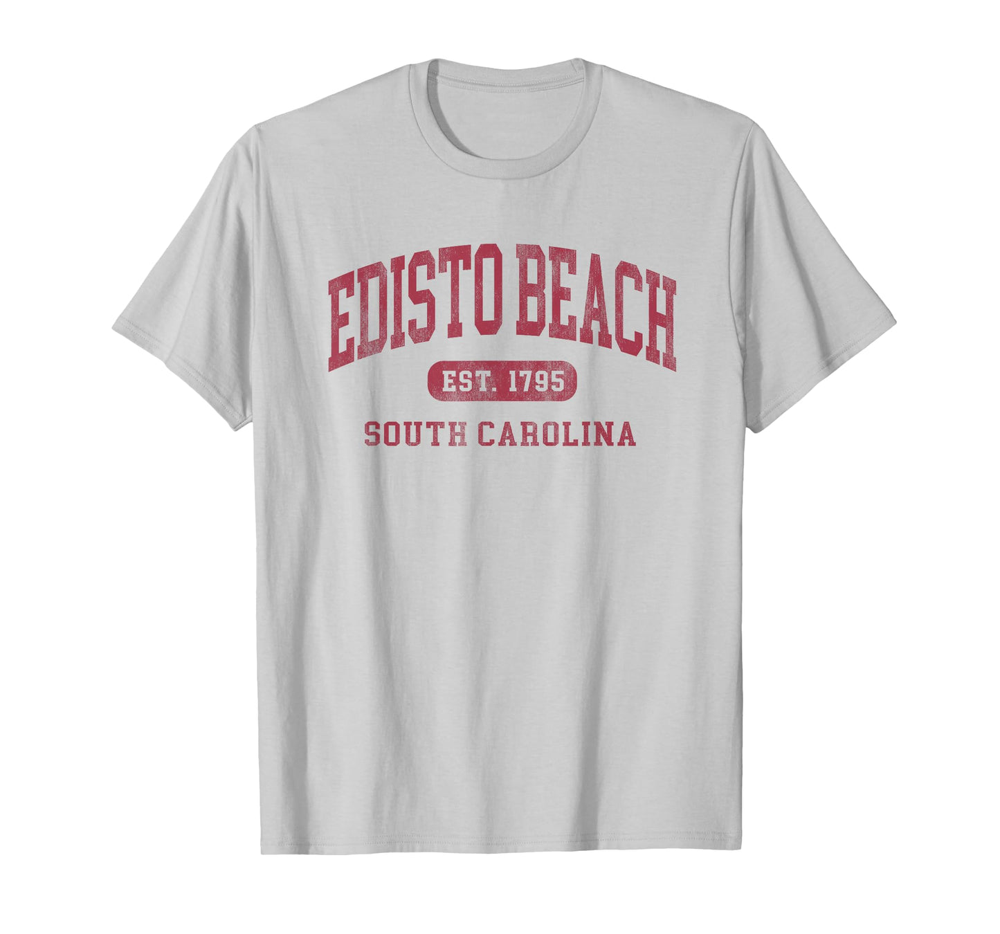 Edisto Beach South Carolina Vintage Established Mens womens T-Shirt