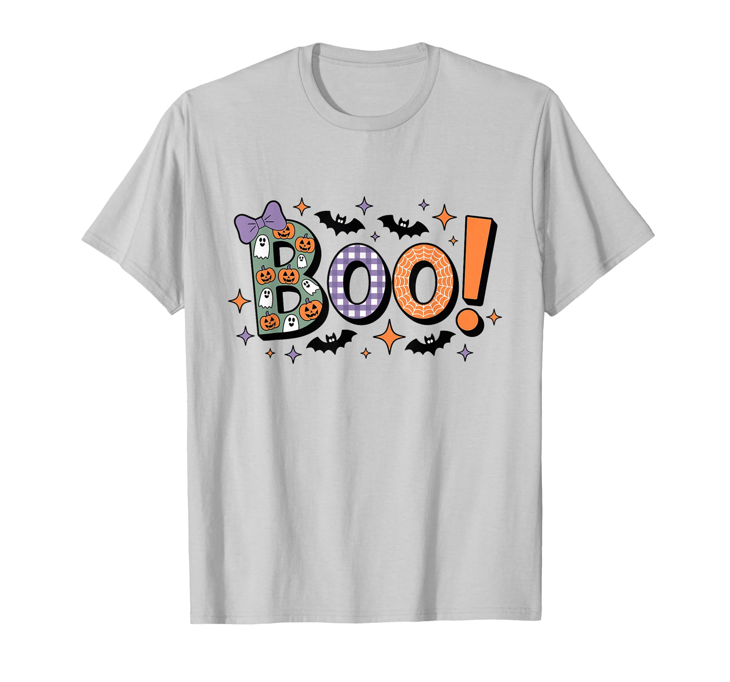 Boo Pumpkin Witch Halloween Costume Family Matching T-Shirt