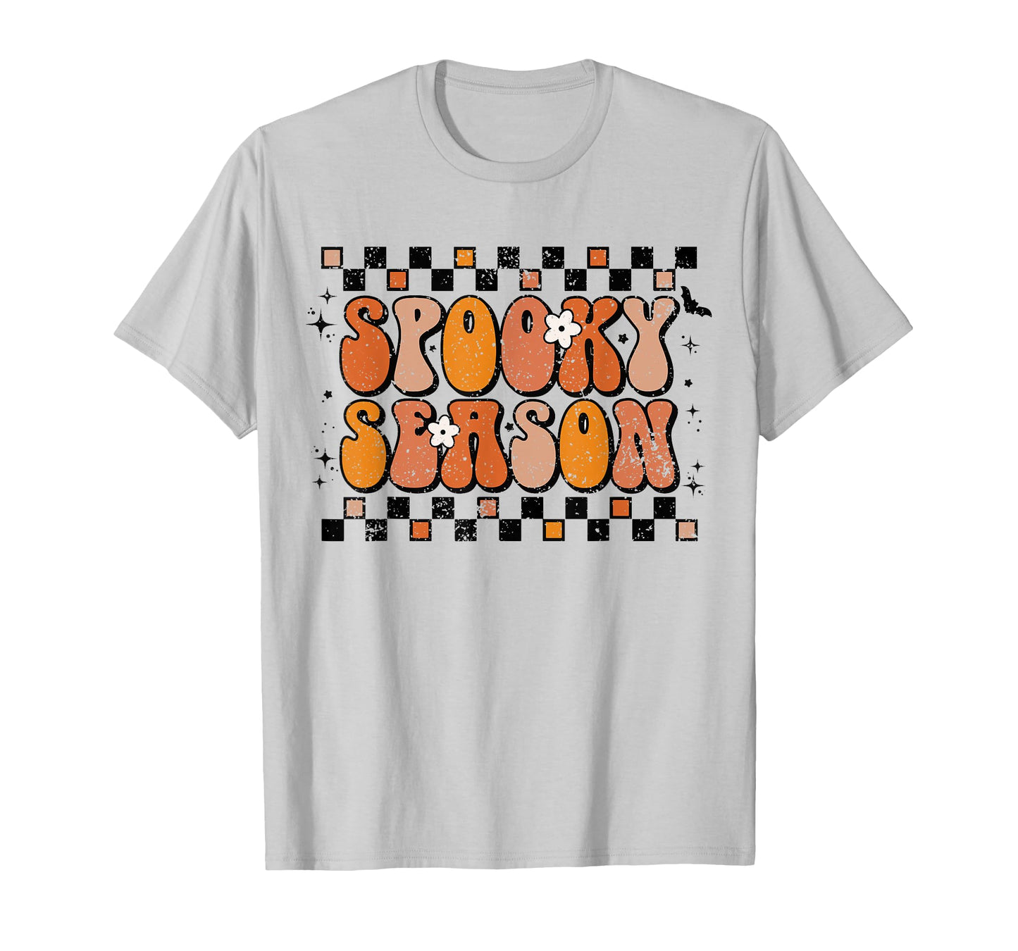 Retro Spooky Season Halloween Preppy Witch T-Shirt