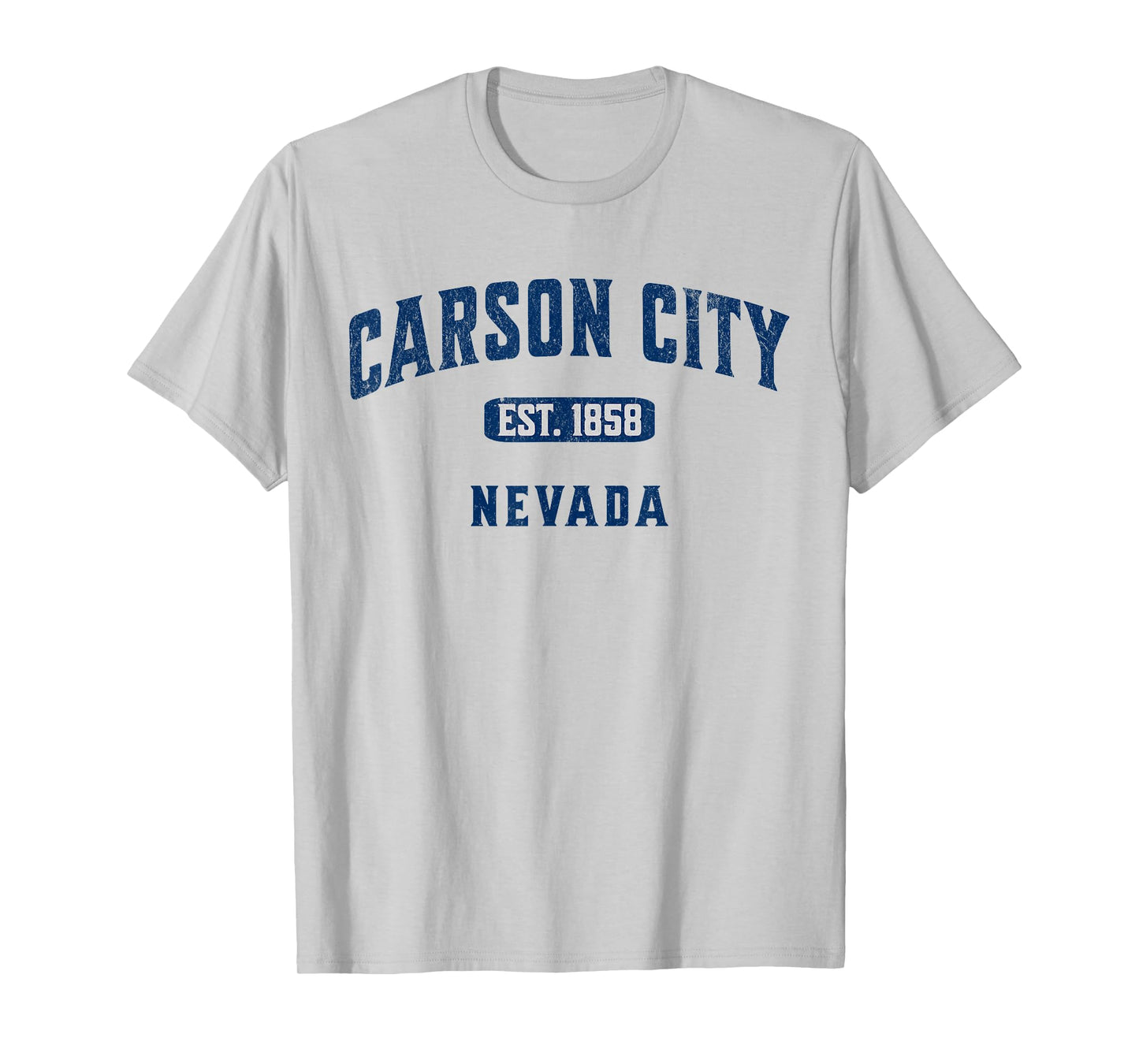 Vintage Athletic Souvenir Visit Carson City Nevada T-Shirt