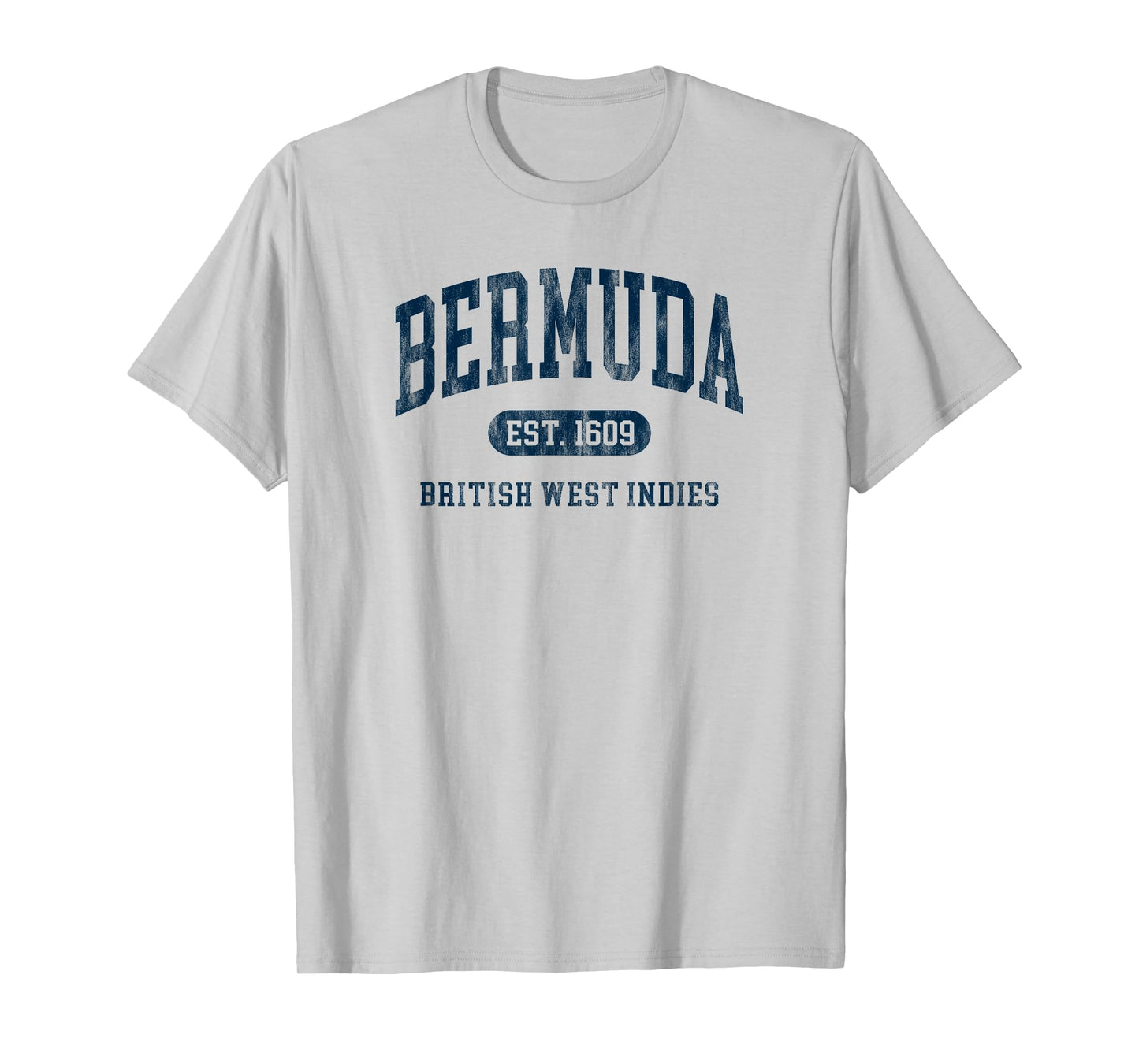 Vintage Bermuda Est 1609 Mens Womens Kids Retro Souvenir T-Shirt