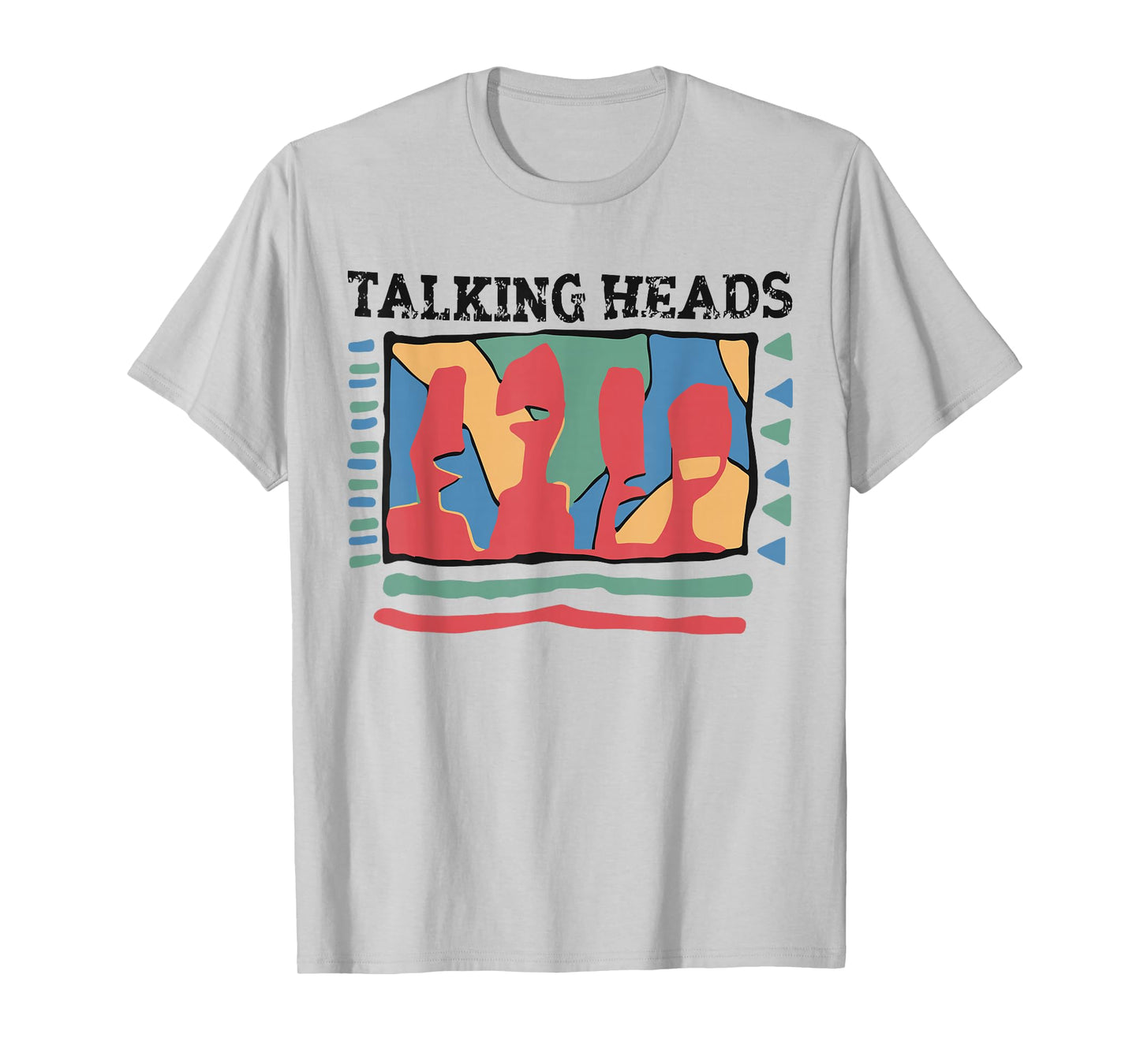Talking Heads Yellow Retro Graphic T-Shirt