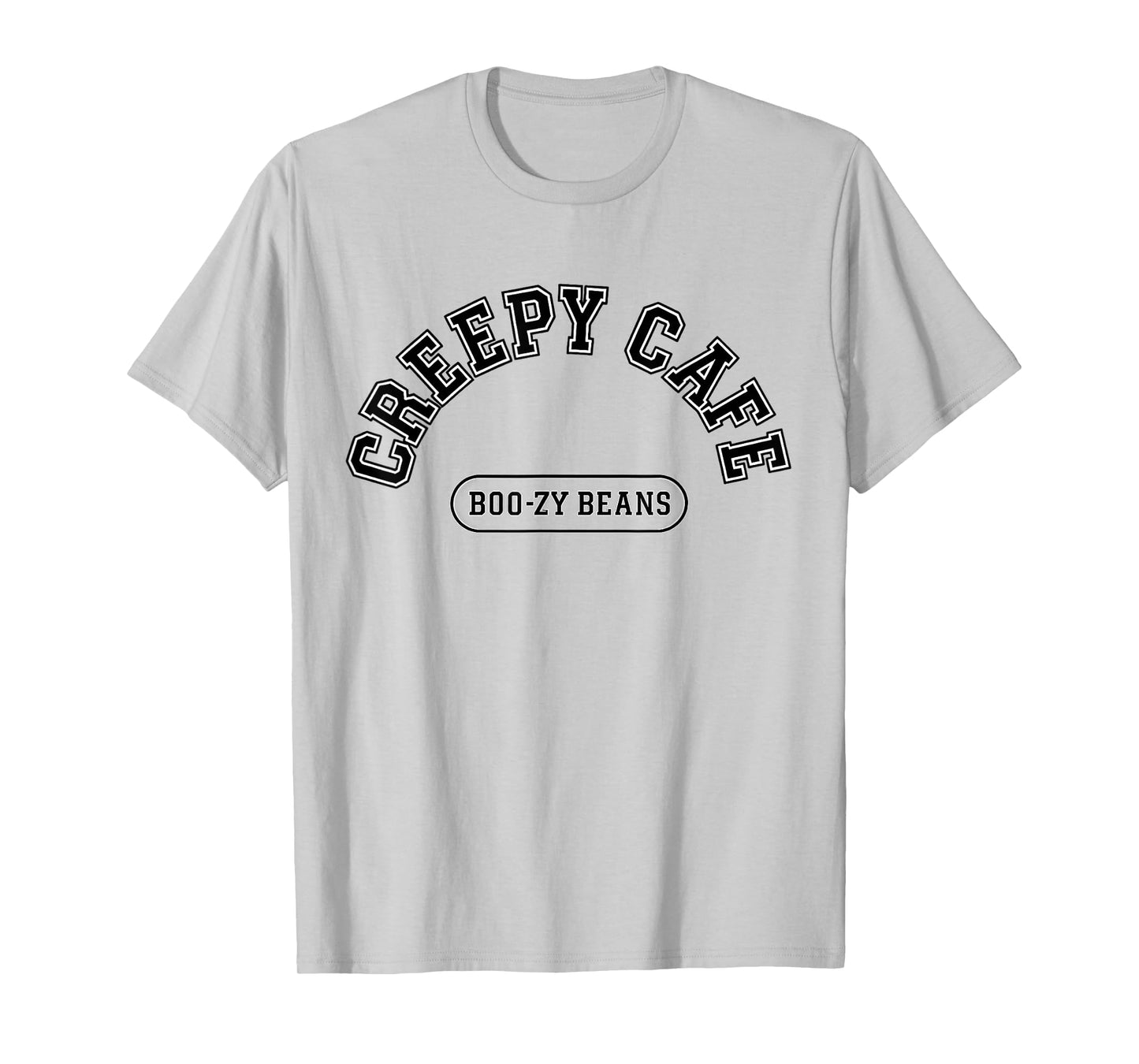 Creepy Cafe Boo-zy Beans Halloween Coffee, Witch Brew Vibes T-Shirt