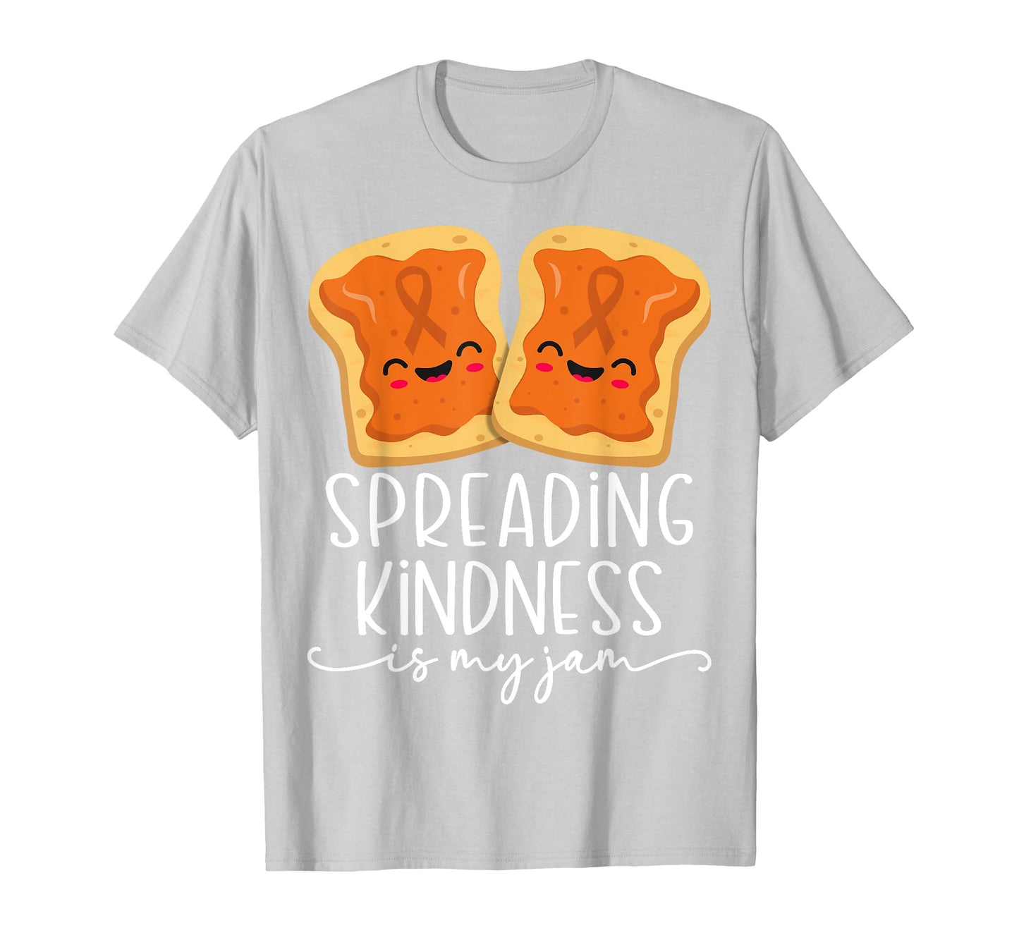 Spreading Kindness is My Jam Orange Unity Day Anti Bullying T-Shirt