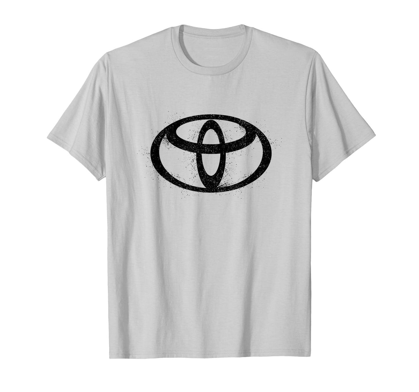 Toyota Iconic Distressed Black Logo T-Shirt