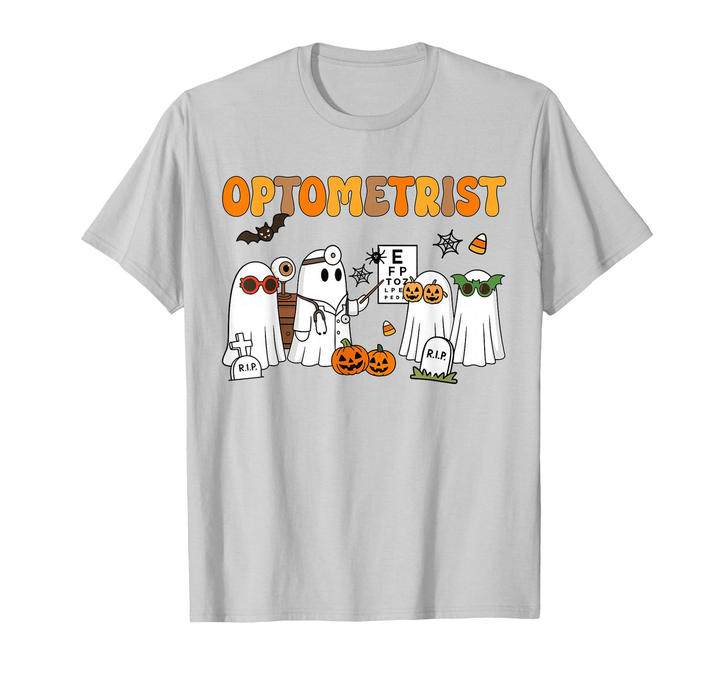 Optometrist Halloween Nurse Sight Squad Optometry Eye Dr T-Shirt