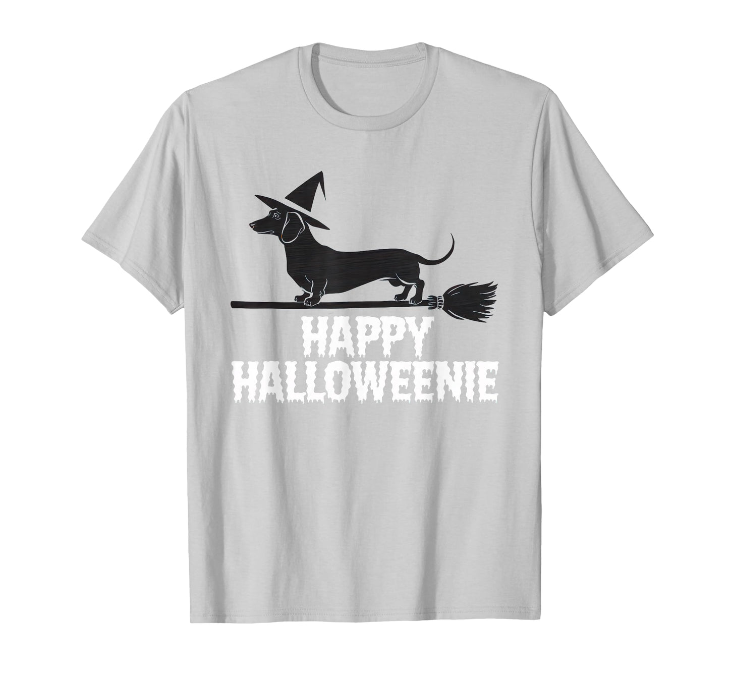 Happy Halloweenie Tshirt Women Men Wiener Monster Party T-Shirt