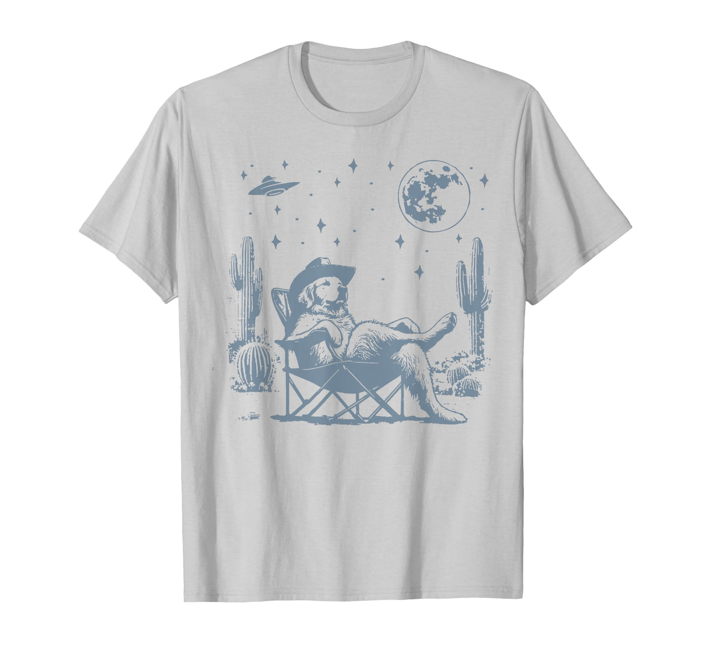 Howdy Golden Retriever Western Cowboy Vintage Dog Lovers T-Shirt