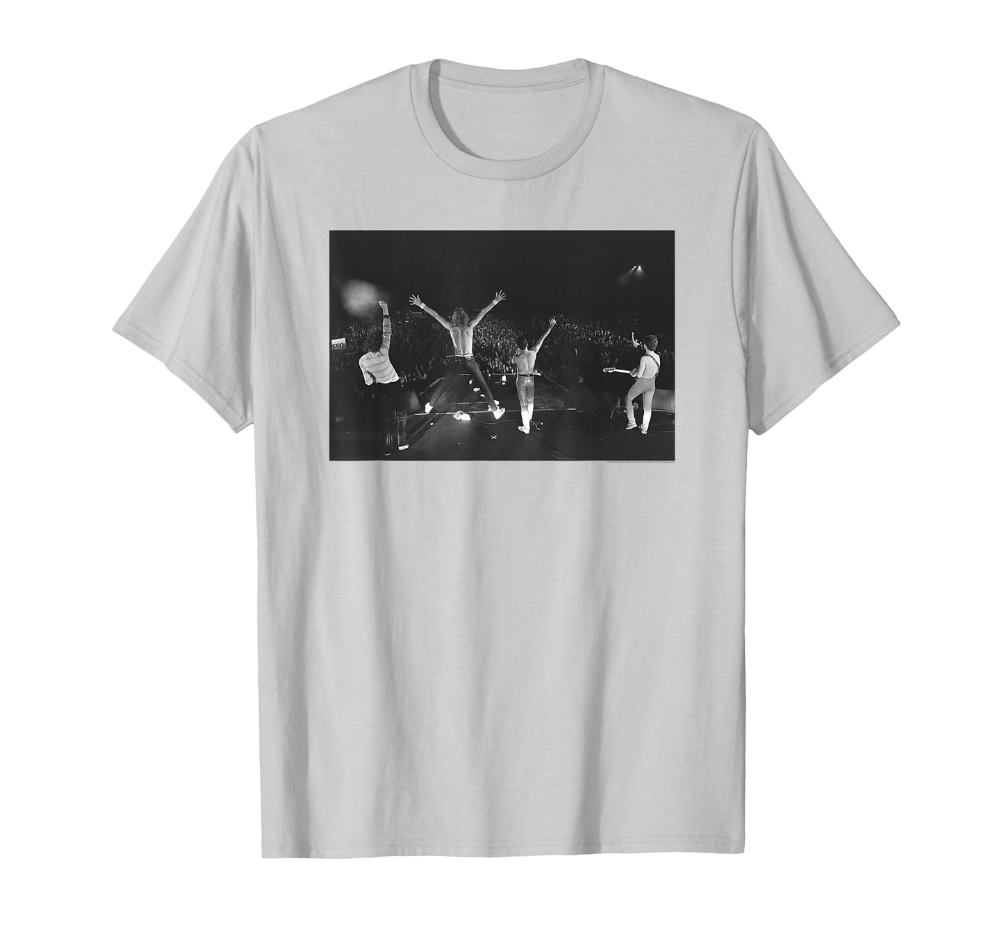 Queen Official Band Promo B&W Vintage Photo T-Shirt