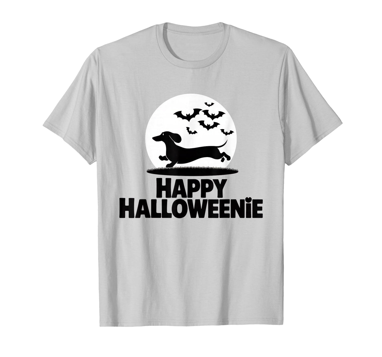 Happy Halloweenie Tshirt Women Men Wiener Monster Party T-Shirt