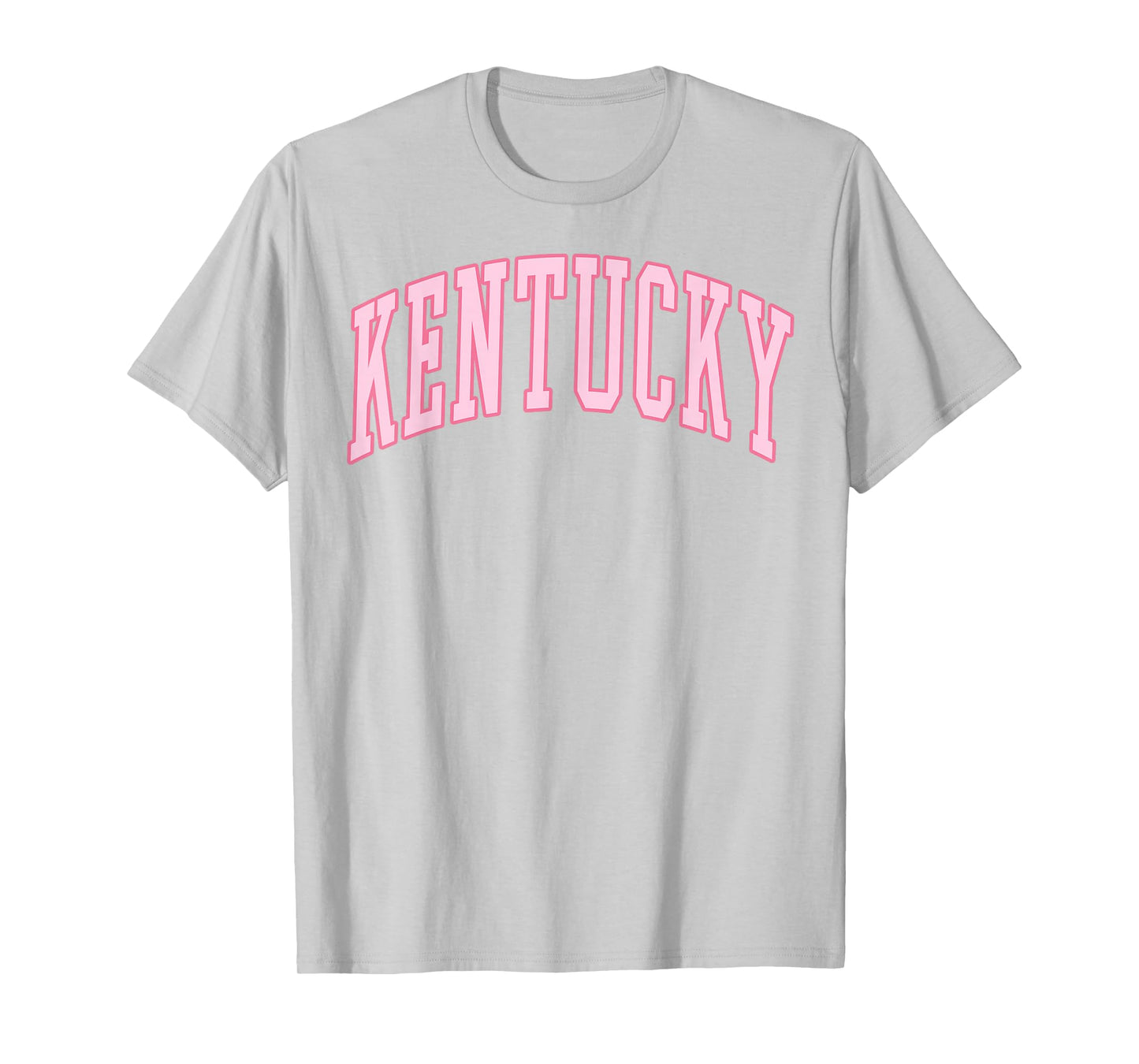 Kentucky Vintage Preppy Varsity Pink Sports T-Shirt