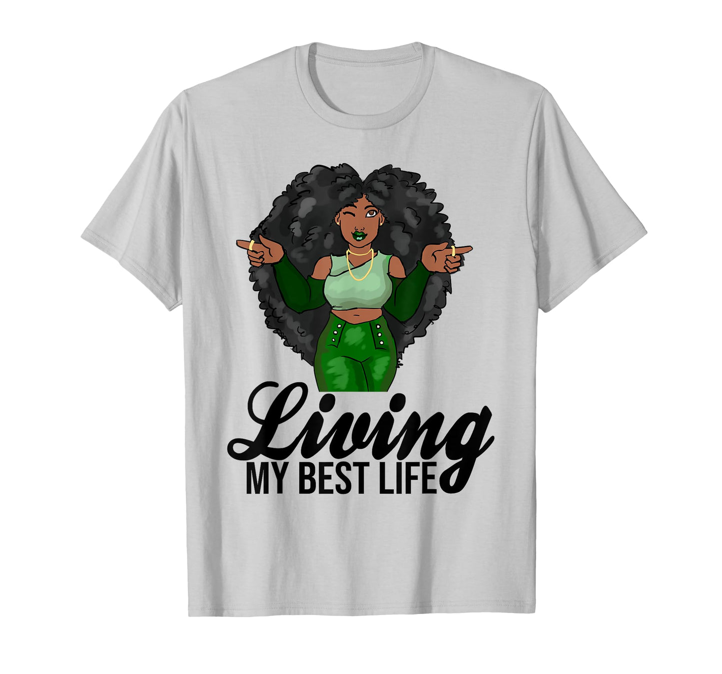 Living My Best Life T-Shirt Womens Gift T-Shirt