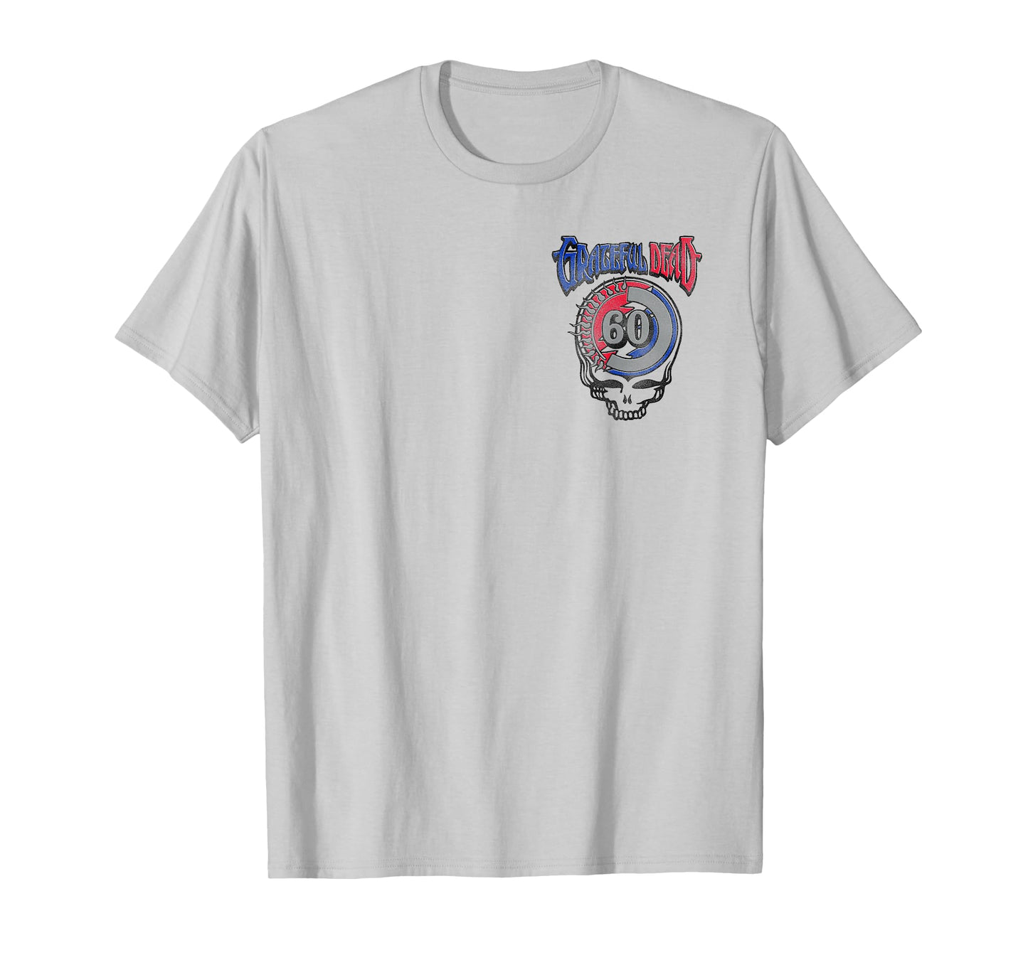 Grateful Dead Front and Back 60 Years Stealie Vintage Band T-Shirt