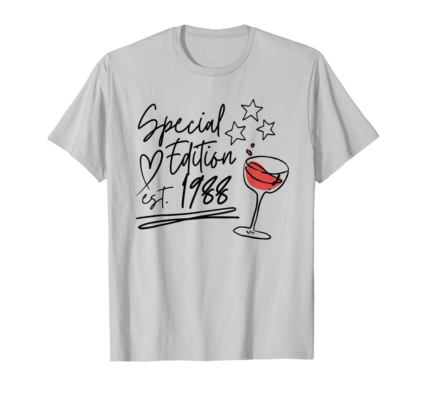 Year Of Birth 1988 Birthday Design Vintage Born In 1988 T-Shirt