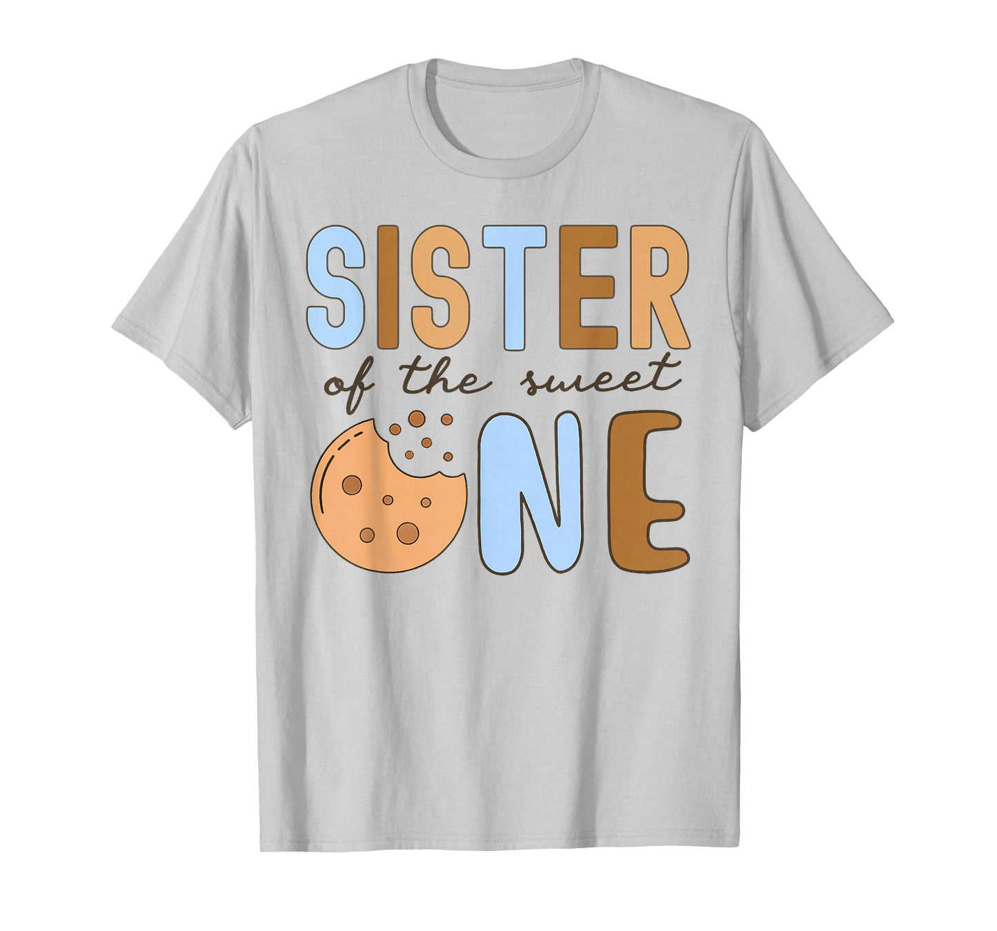 Sister Of The Sweet One Cookies and Milk 1st Birthday Family T-Shirt